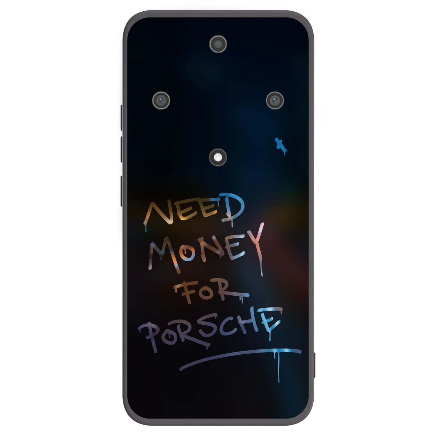 Picasee silikonový černý obal pro Honor Magic5 Lite 5G - Neon Nights