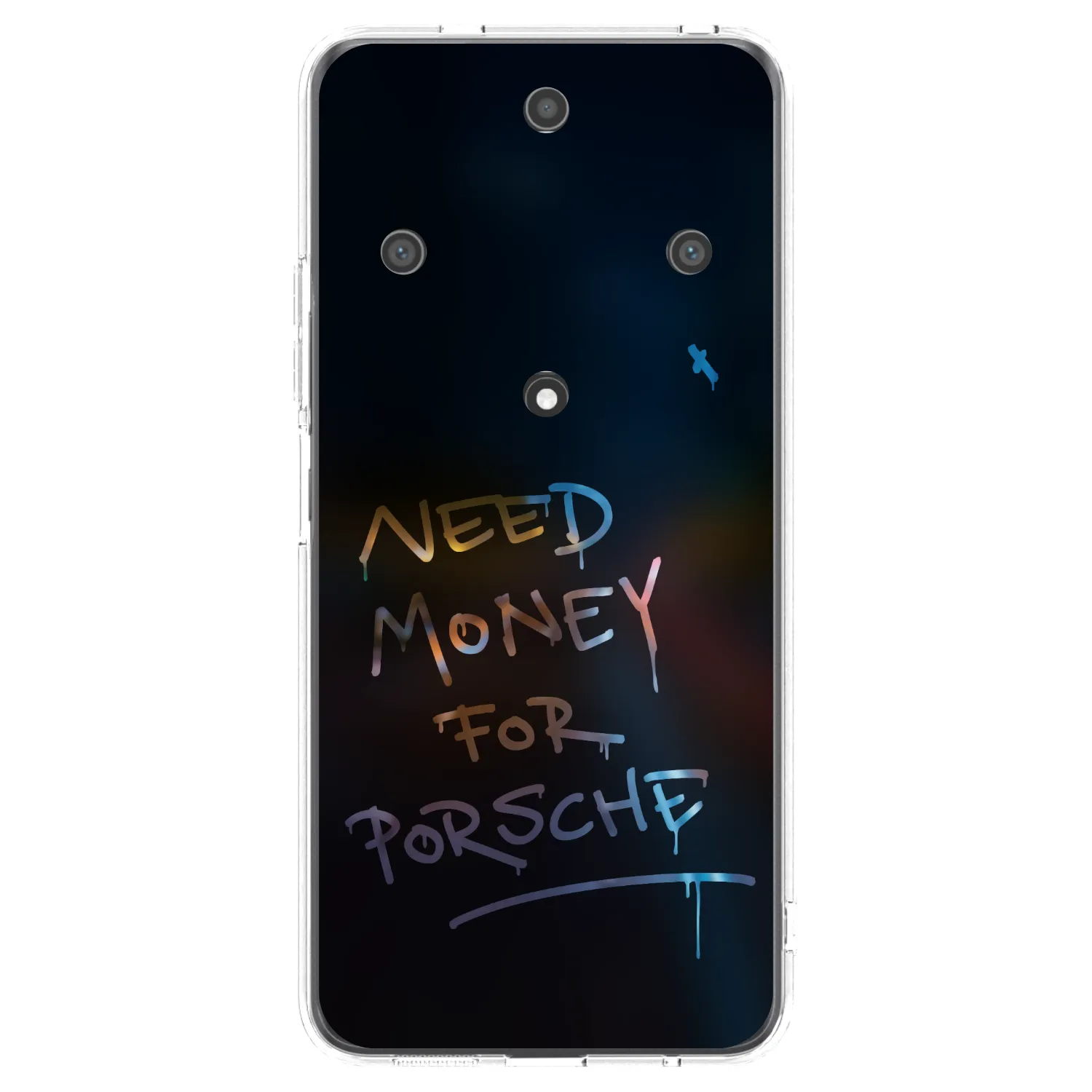 Picasee silikonový průhledný obal pro Honor Magic5 Lite 5G - Neon Nights