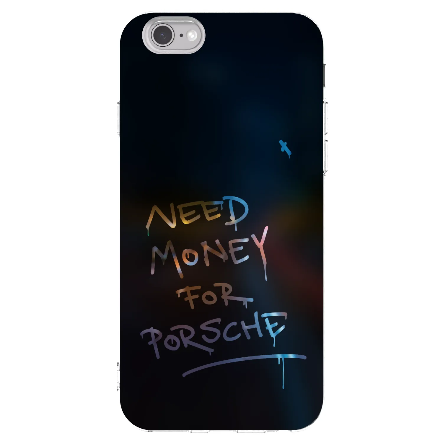 Picasee silikonový průhledný obal pro Apple iPhone 6/6S - Neon Nights