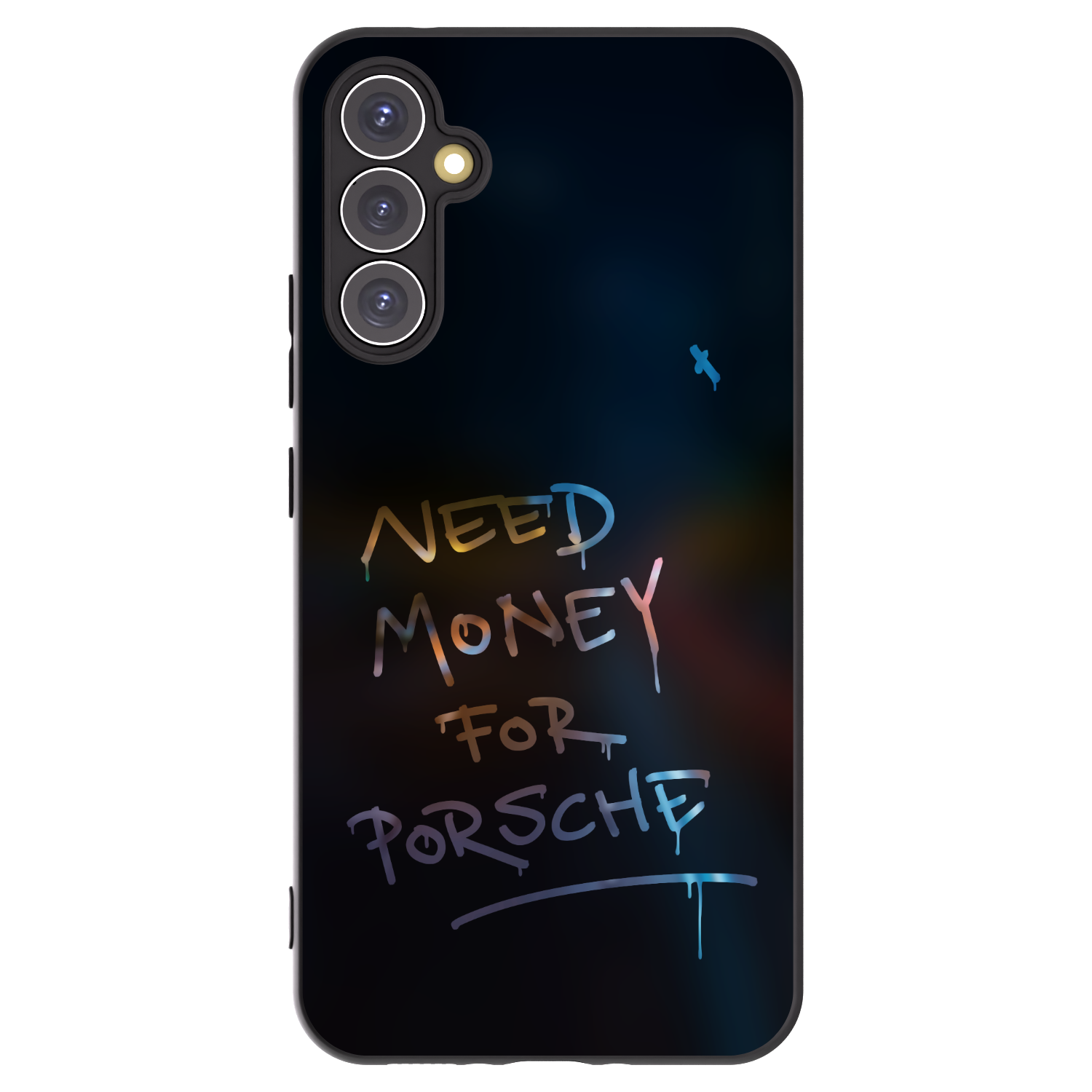 Picasee silikonový černý obal pro Samsung Galaxy A34 5G A346B - Neon Nights