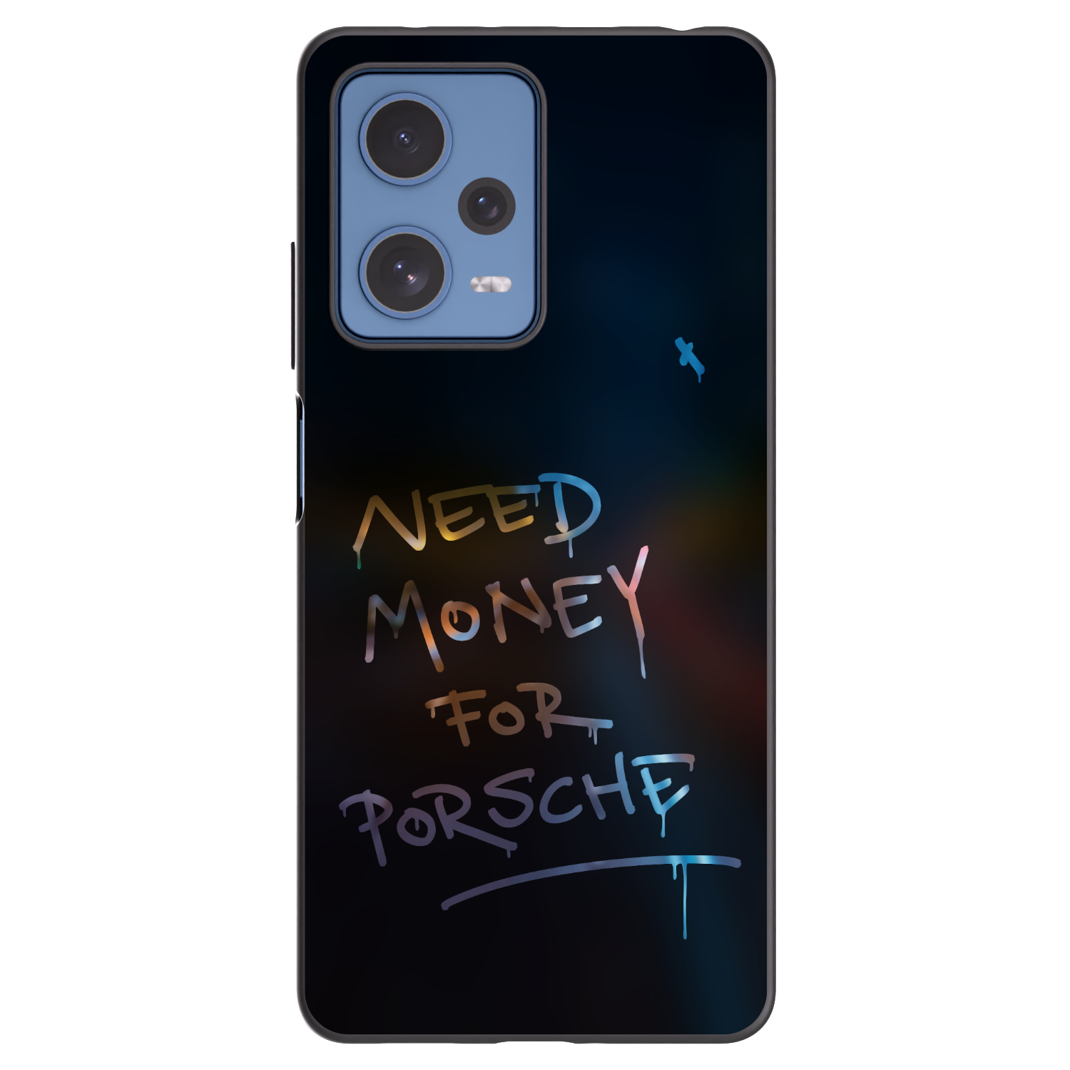 Picasee silikonový černý obal pro Xiaomi Redmi Note 12 Pro 5G - Neon Nights