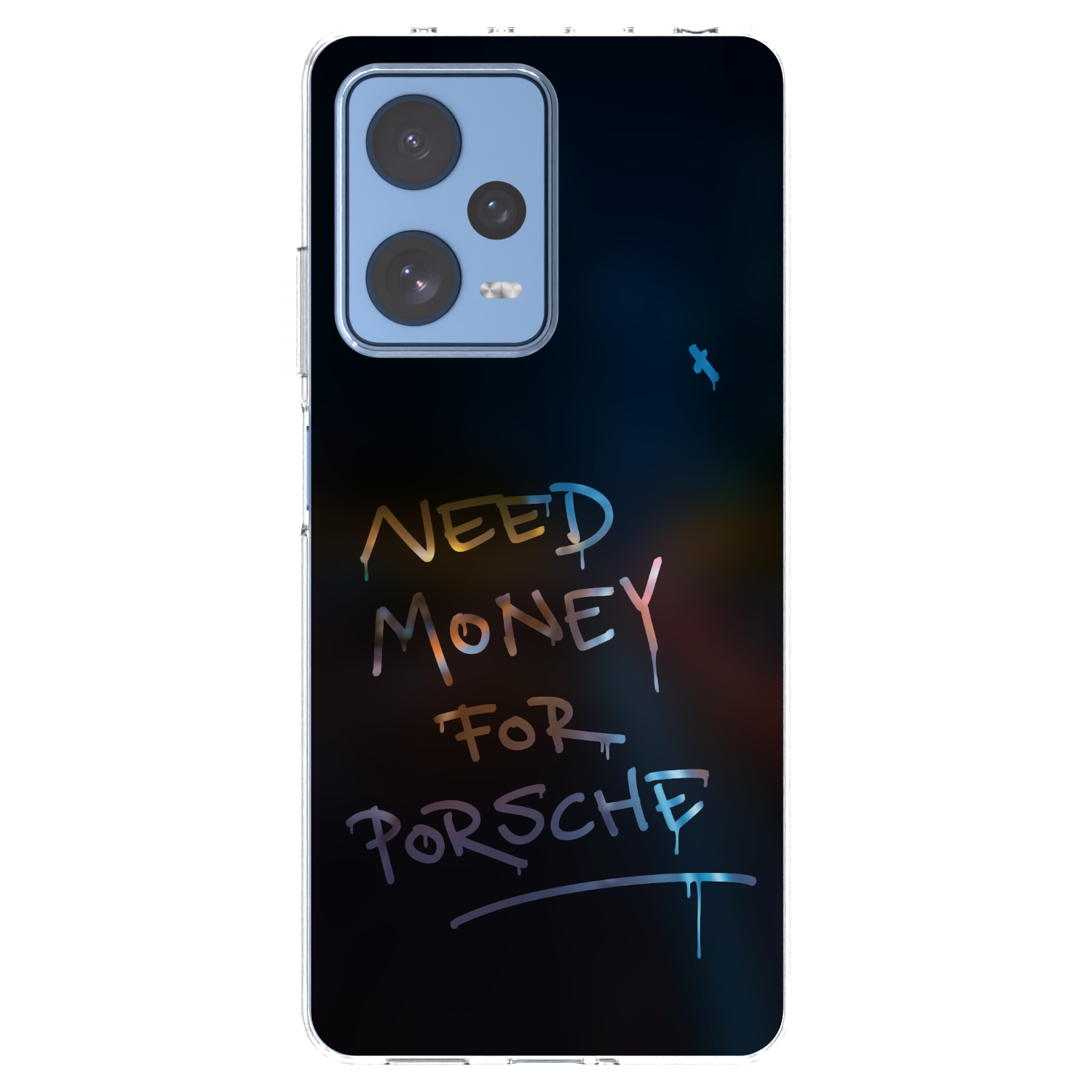 Picasee silikonový průhledný obal pro Xiaomi Redmi Note 12 Pro 5G - Neon Nights