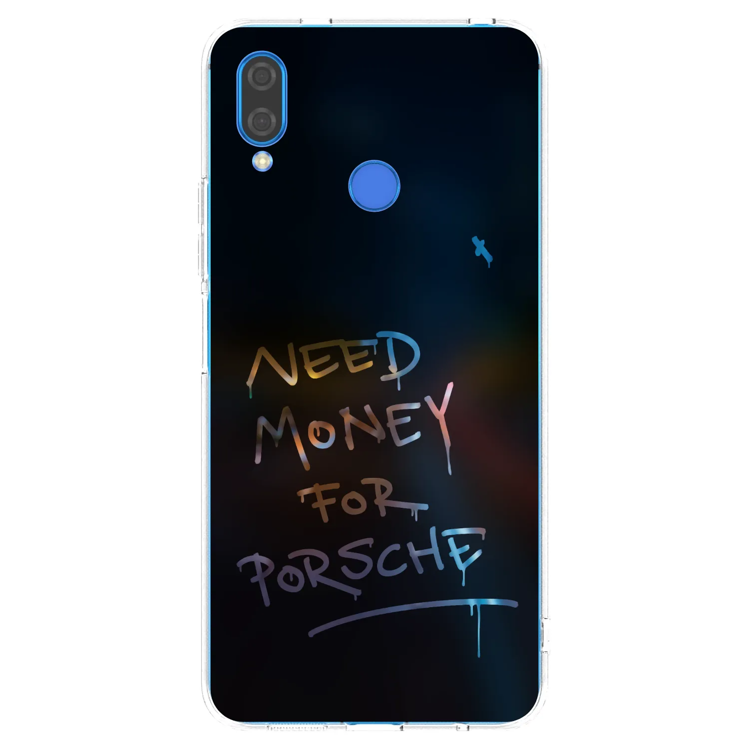 Picasee silikonový průhledný obal pro Huawei Nova 3 - Neon Nights