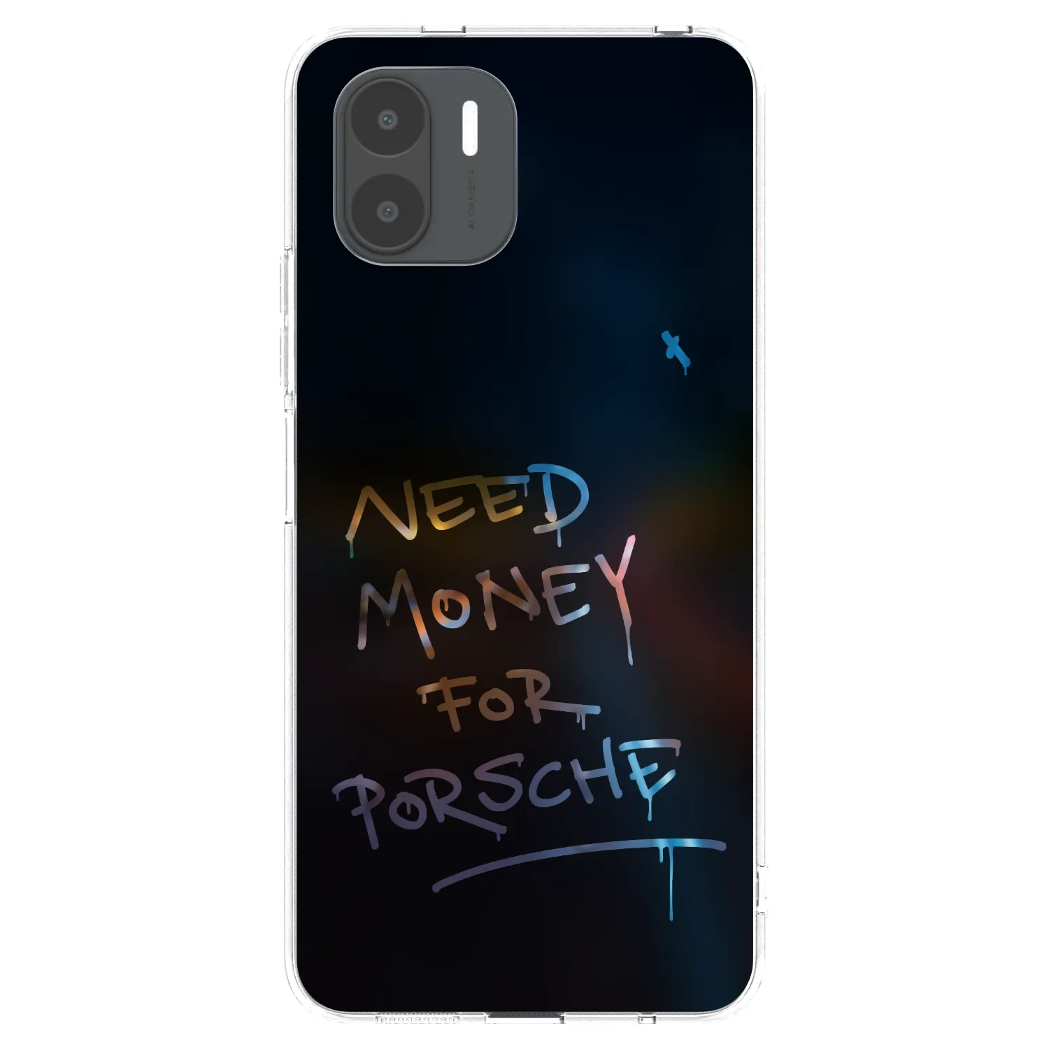 Picasee silikonový průhledný obal pro Xiaomi Redmi A2 - Neon Nights