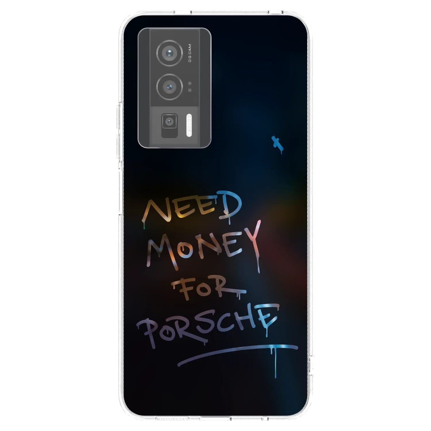Picasee silikonový průhledný obal pro Xiaomi Poco F5 Pro 5G - Neon Nights