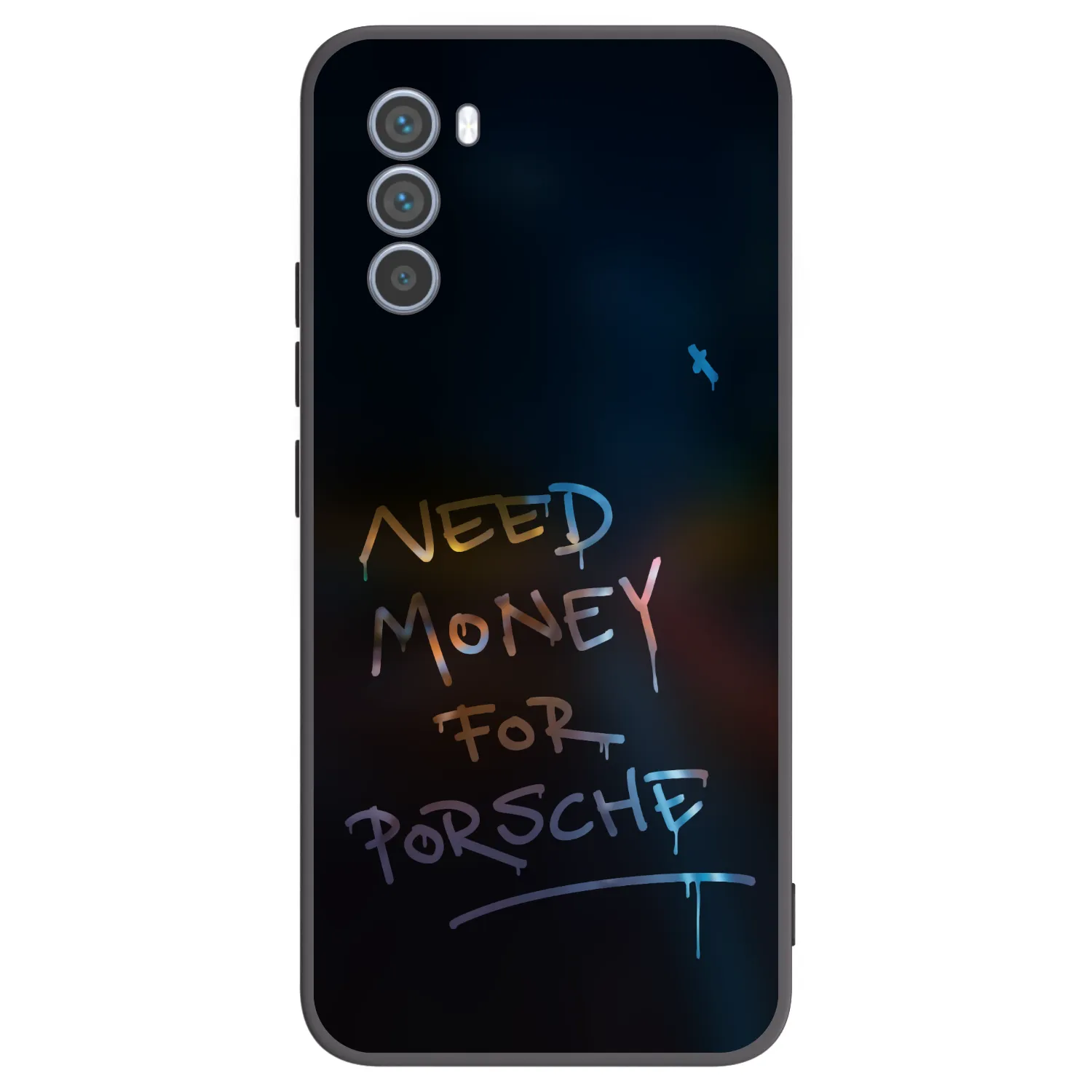 Picasee silikonový černý obal pro Motorola Moto G62 - Neon Nights
