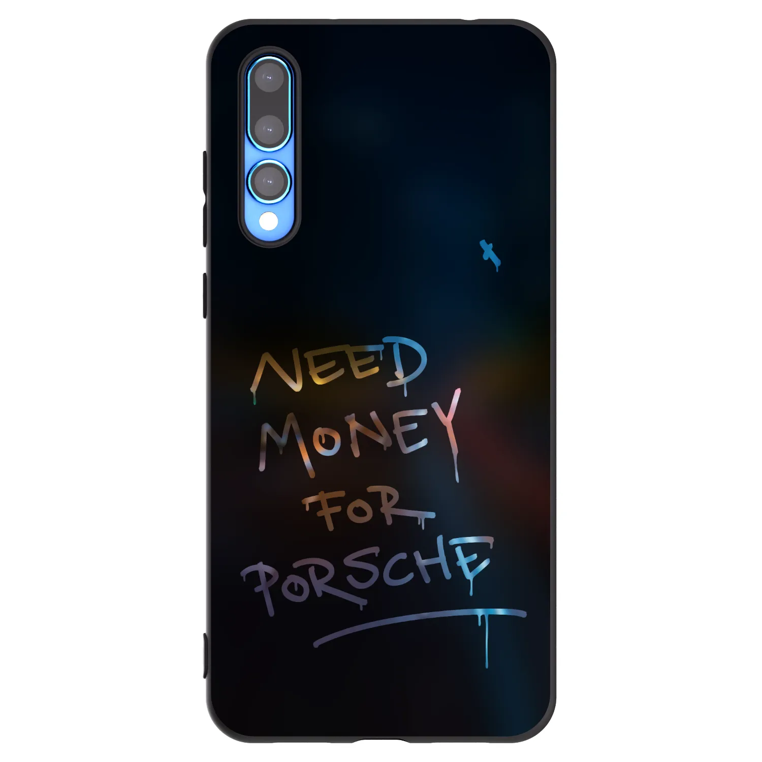 Picasee silikonový černý obal pro Huawei P20 Pro - Neon Nights