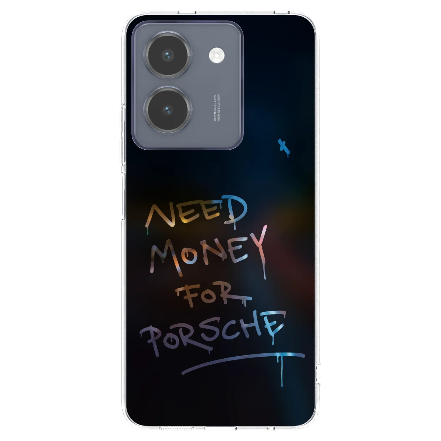 Picasee silikonový průhledný obal pro Vivo Y36 4G - Neon Nights