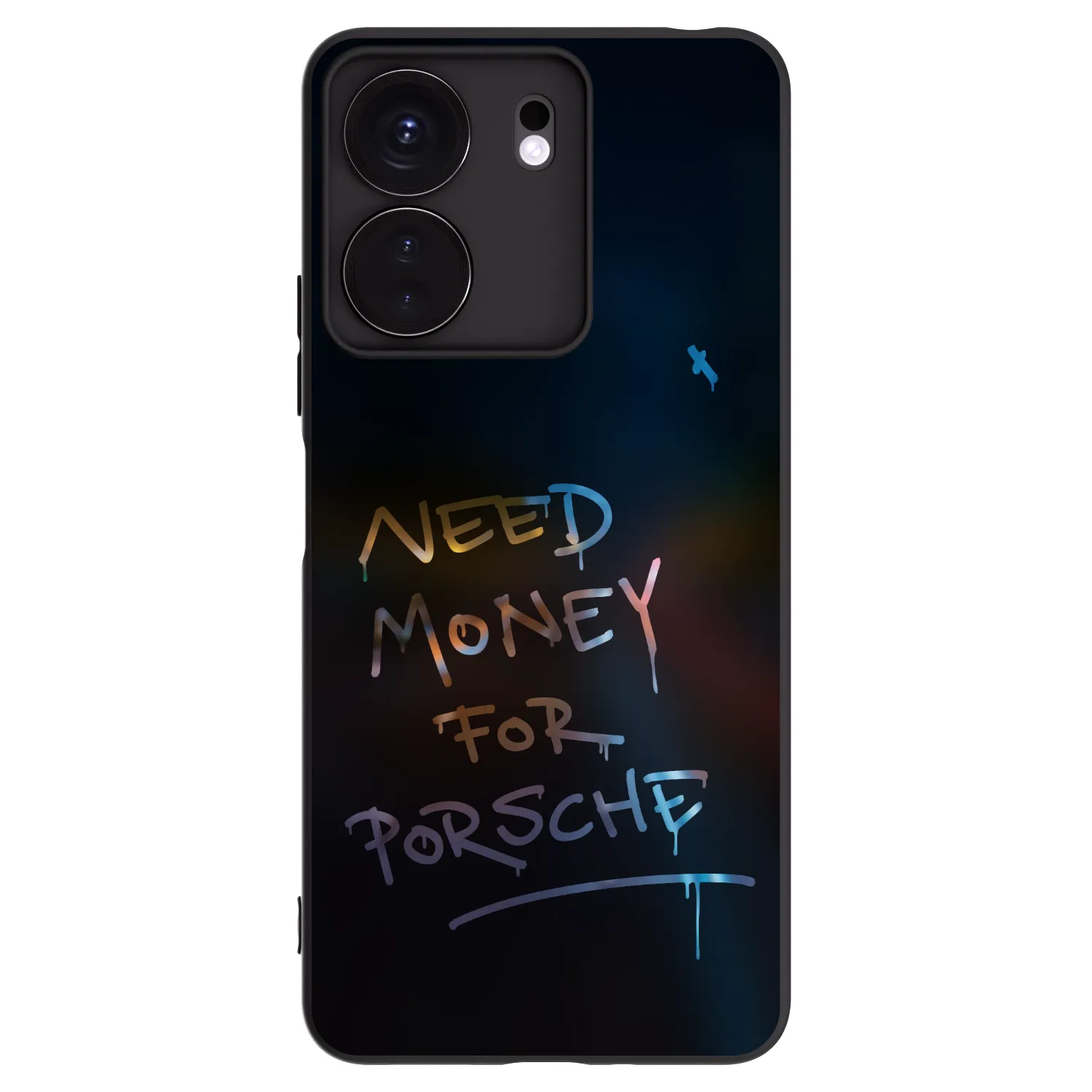 Picasee silikonový černý obal pro Xiaomi Redmi 13C 4G - Neon Nights