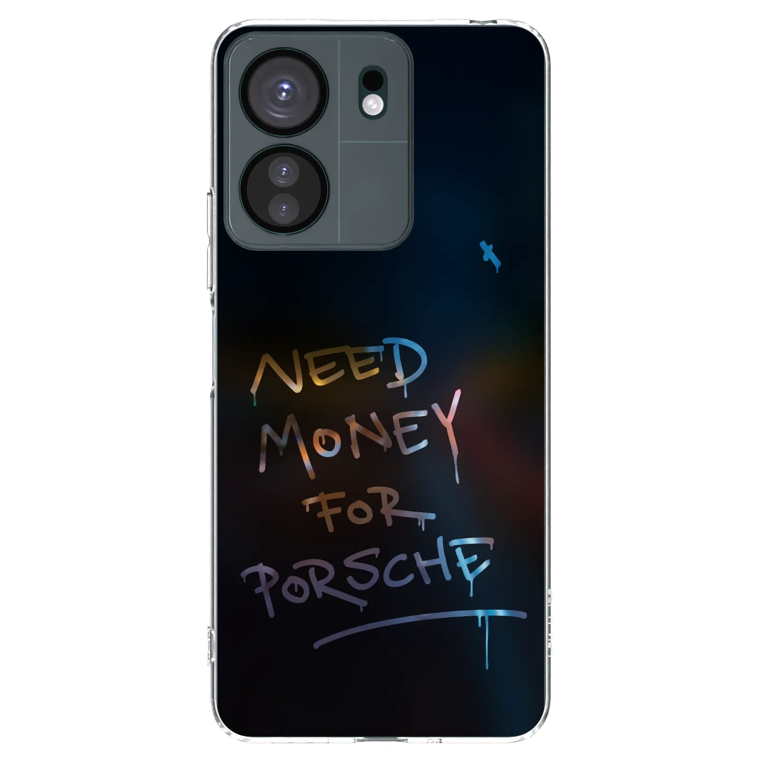 Picasee silikonový průhledný obal pro Xiaomi Redmi 13C 4G - Neon Nights