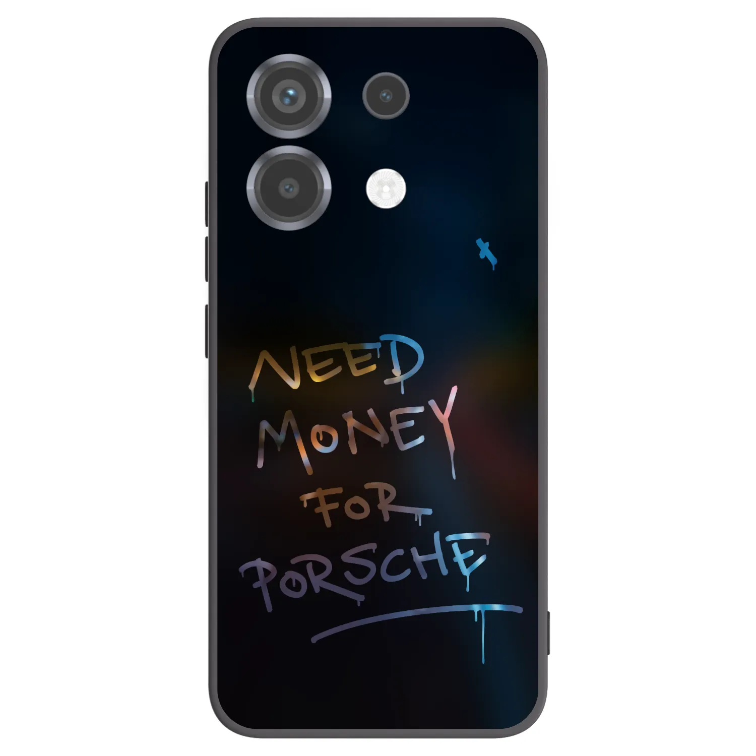 Picasee silikonový černý obal pro Xiaomi Poco X6 - Neon Nights