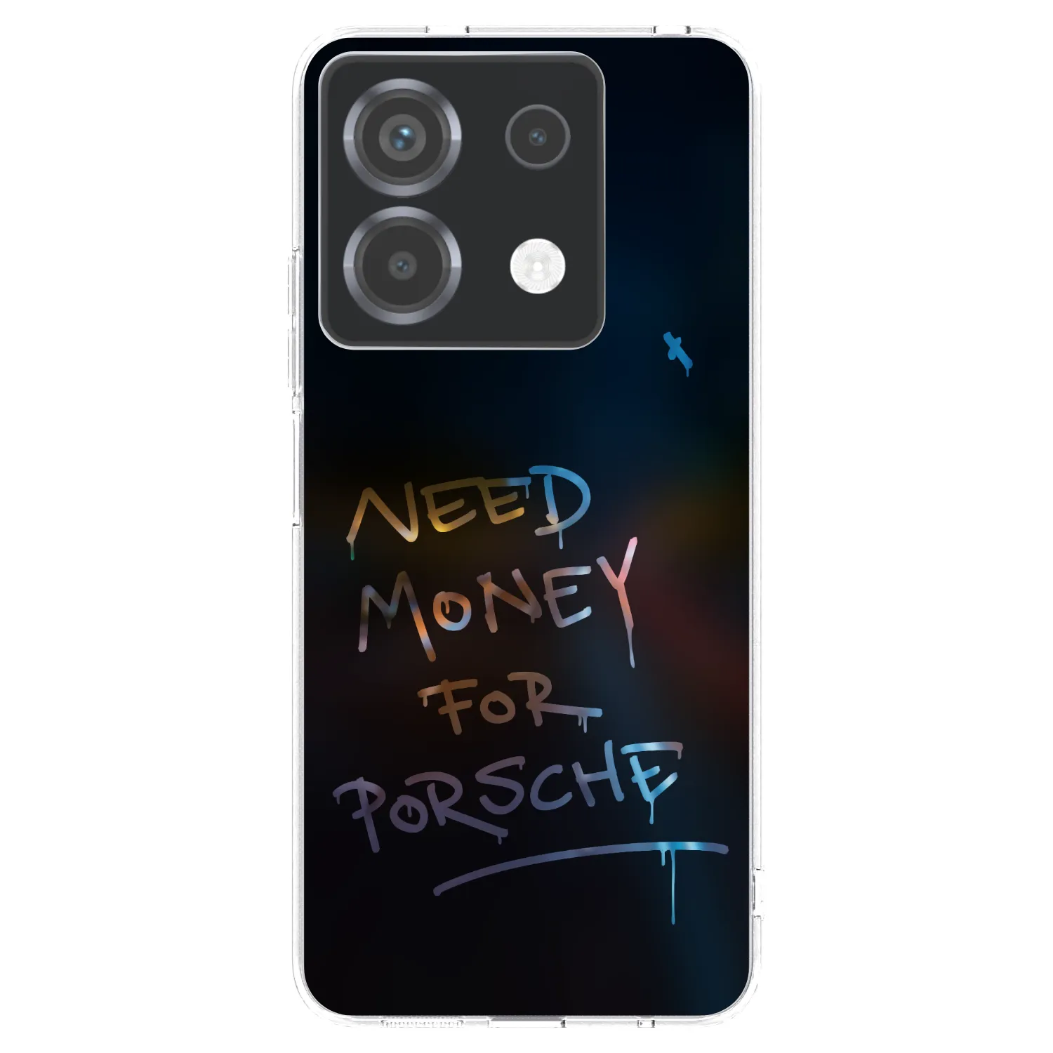 Picasee silikonový průhledný obal pro Xiaomi Poco X6 - Neon Nights