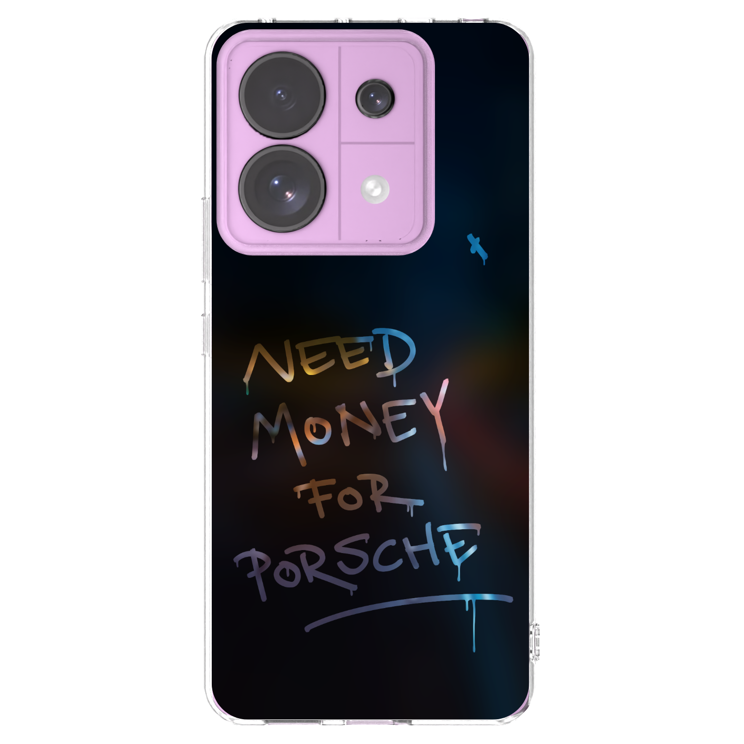 Picasee silikonový průhledný obal pro Xiaomi Redmi Note 13 Pro 5G - Neon Nights