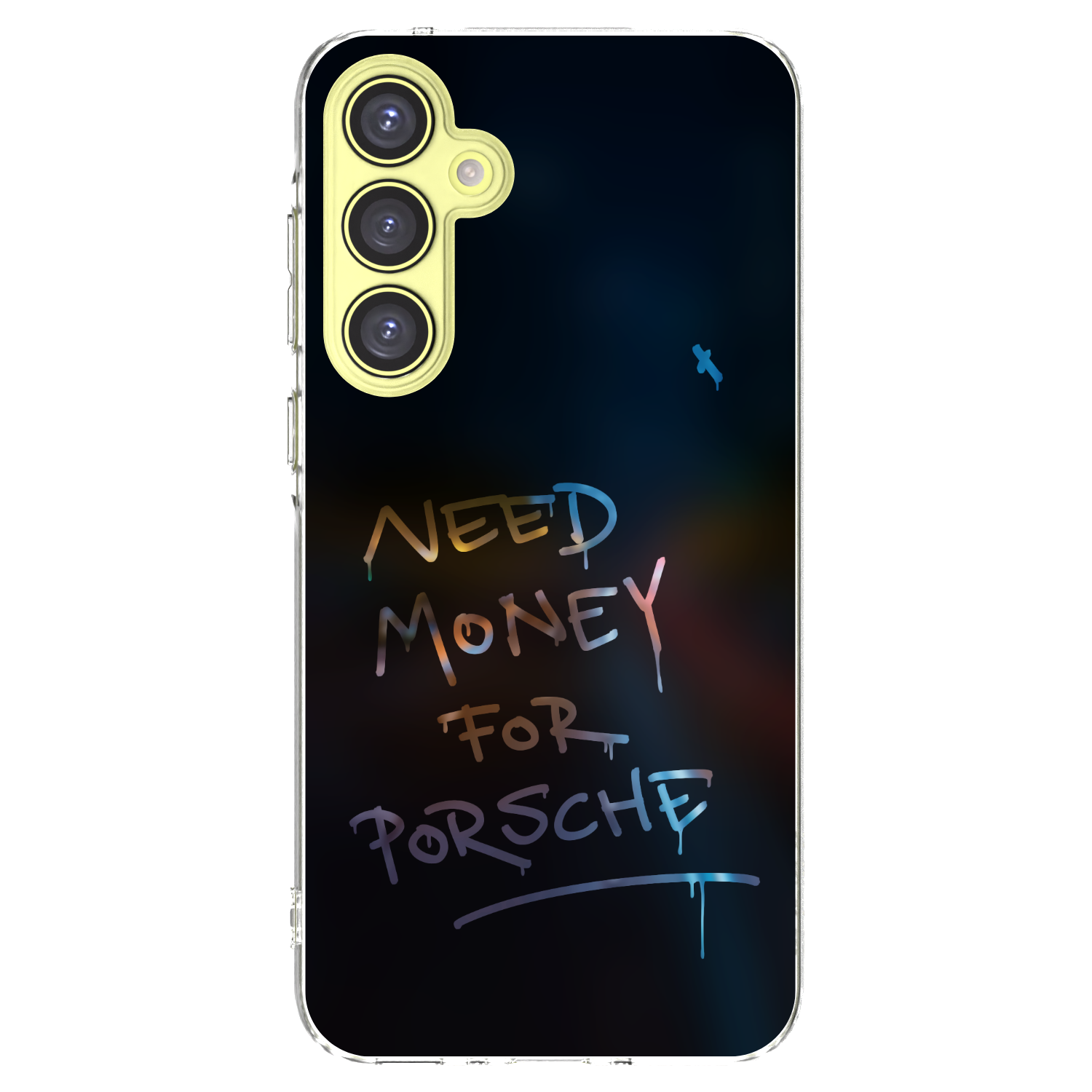 Picasee silikonový průhledný obal pro Samsung Galaxy A35 5G A356B - Neon Nights