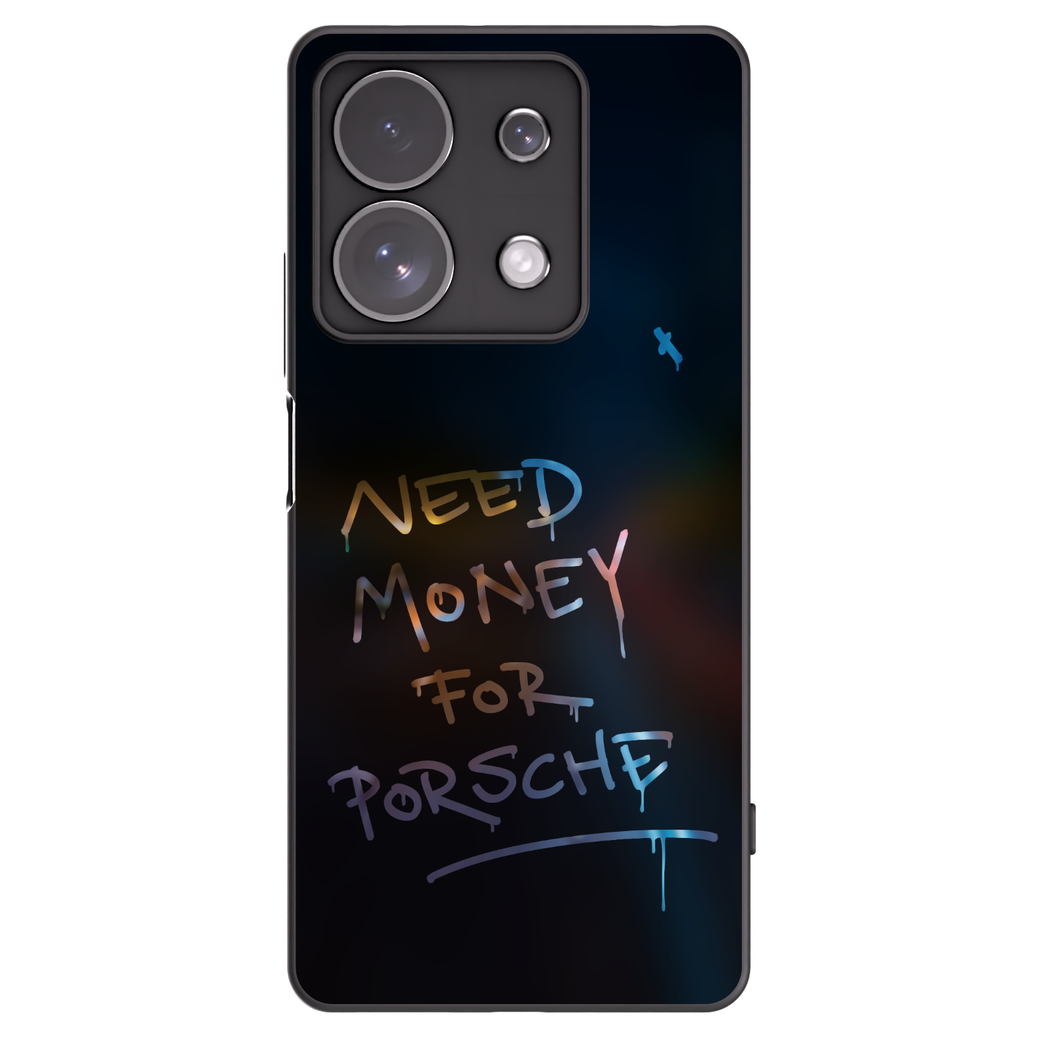 Picasee silikonový černý obal pro Xiaomi Redmi Note 13 Pro 4G - Neon Nights