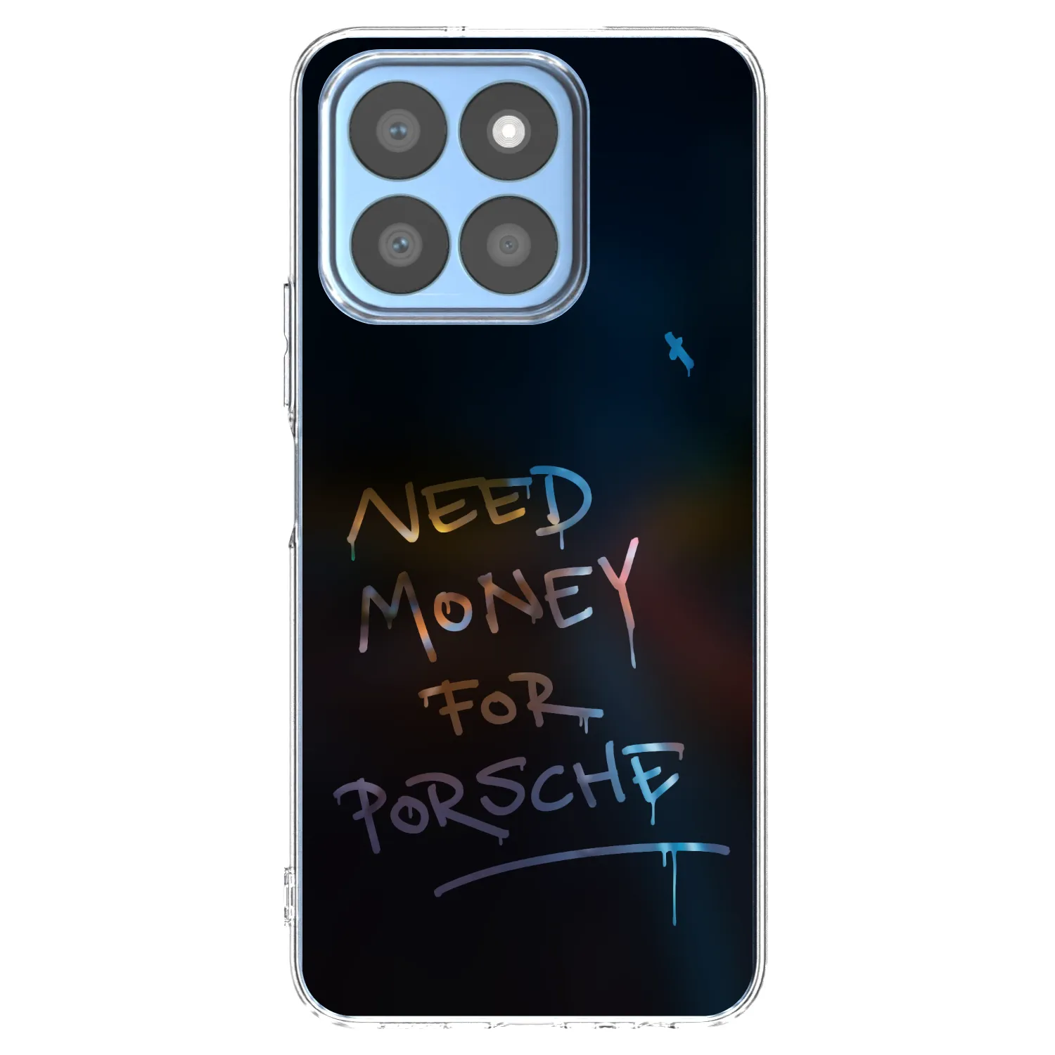 Picasee silikonový průhledný obal pro Honor X8b - Neon Nights