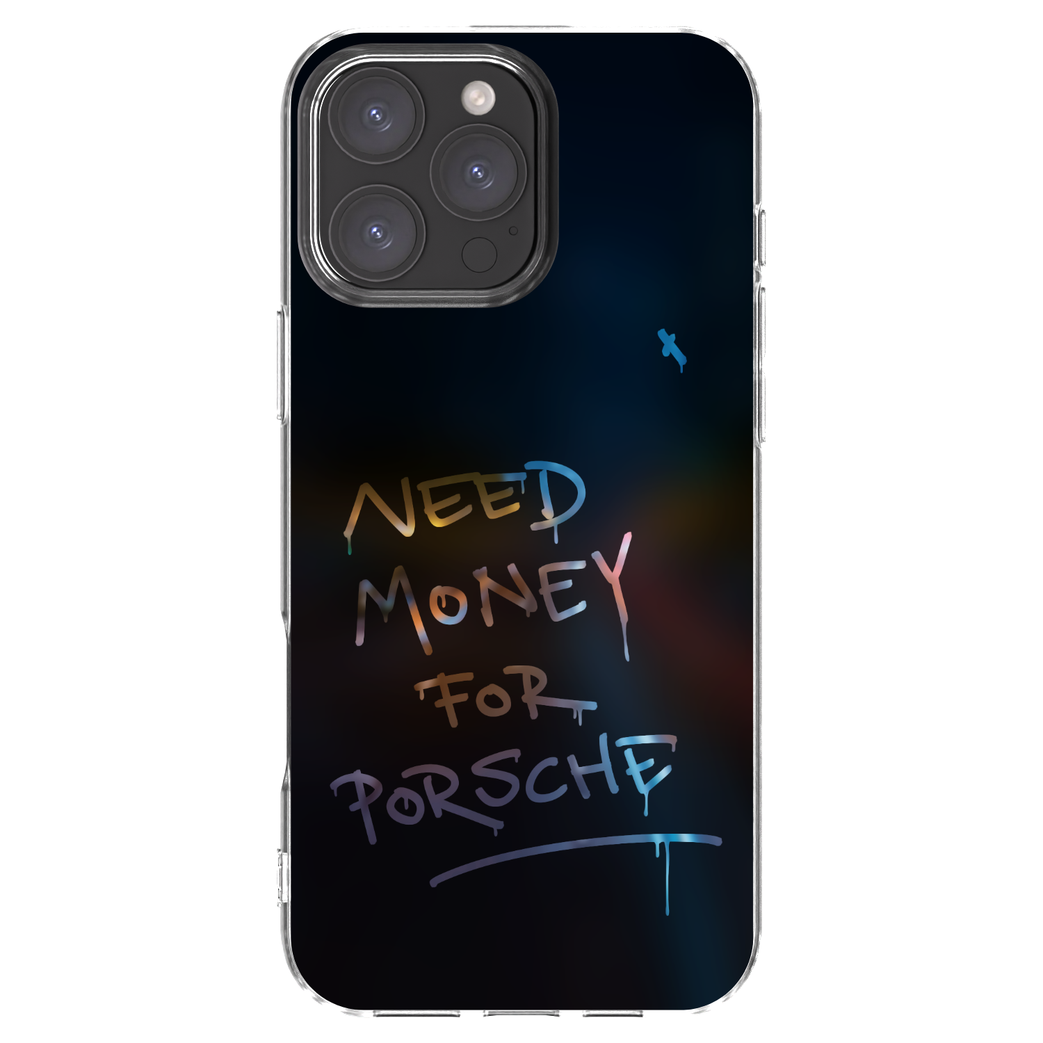 Picasee silikonový průhledný obal pro Apple iPhone 16 Pro Max - Neon Nights