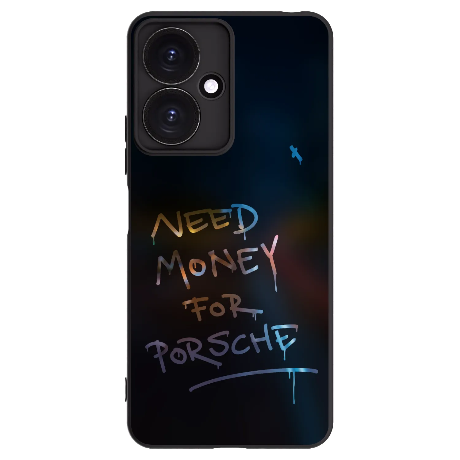 Picasee silikonový černý obal pro Xiaomi Redmi 13C 5G - Neon Nights