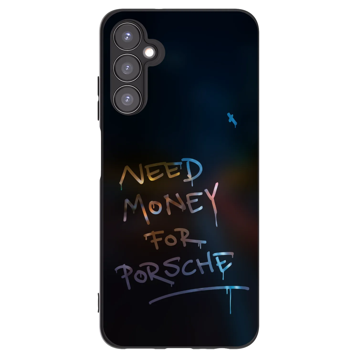 Picasee silikonový černý obal pro Samsung Galaxy A05s A057G - Neon Nights