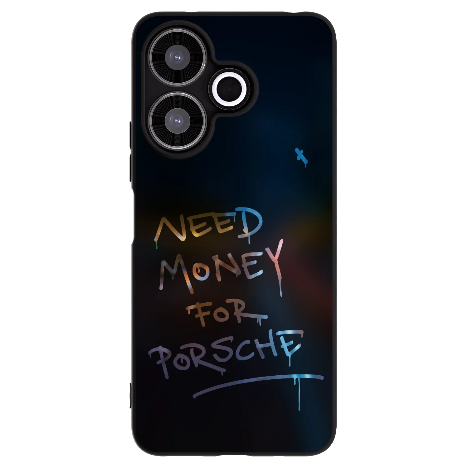 Picasee silikonový černý obal pro Xiaomi Redmi 13 4G - Neon Nights