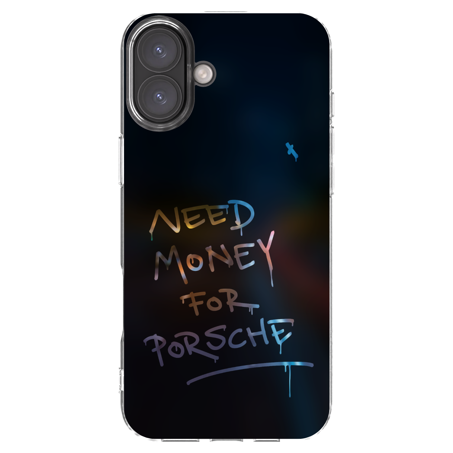 Picasee silikonový průhledný obal pro Apple iPhone 16 Plus - Neon Nights