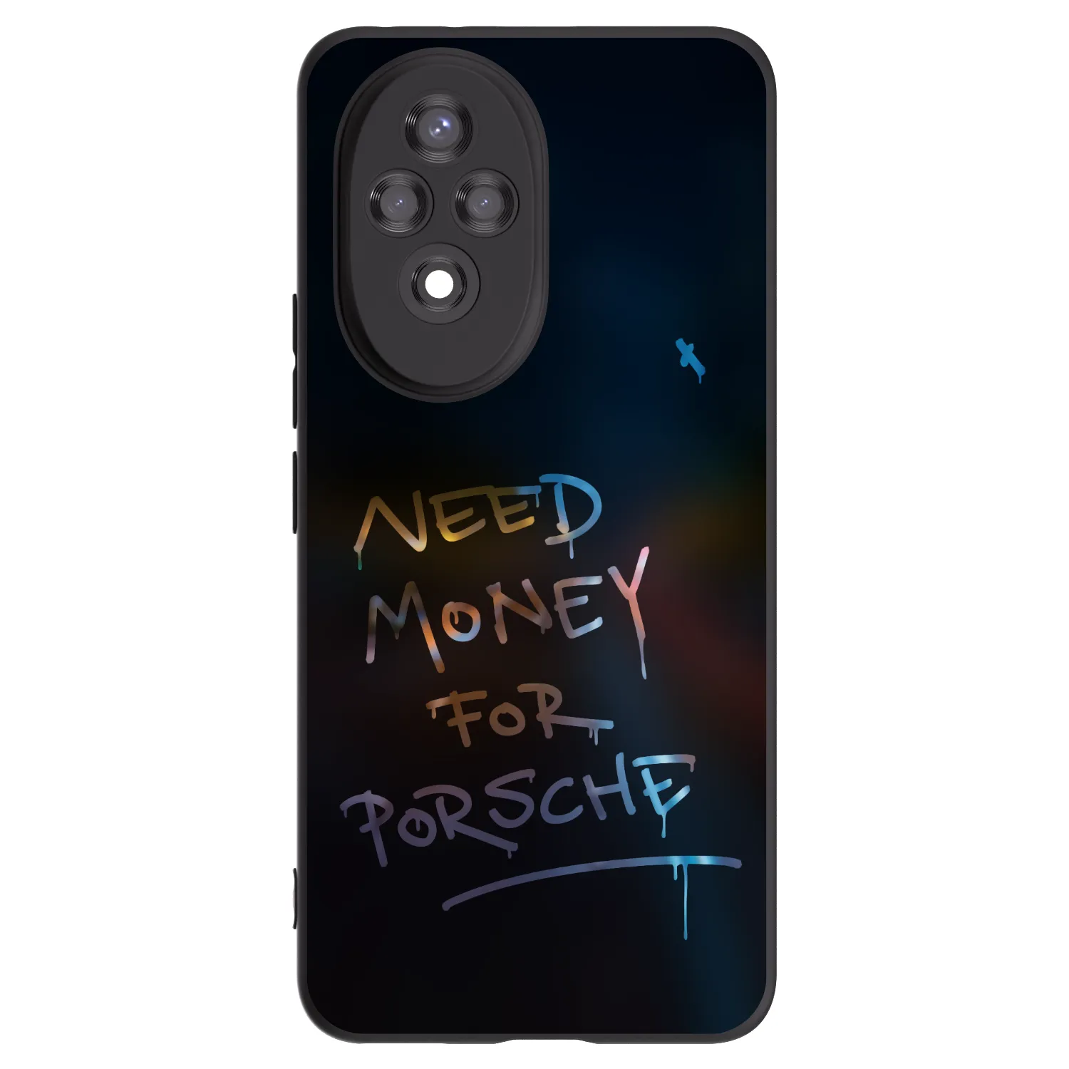 Picasee silikonový černý obal pro Honor 200 Pro 5G - Neon Nights