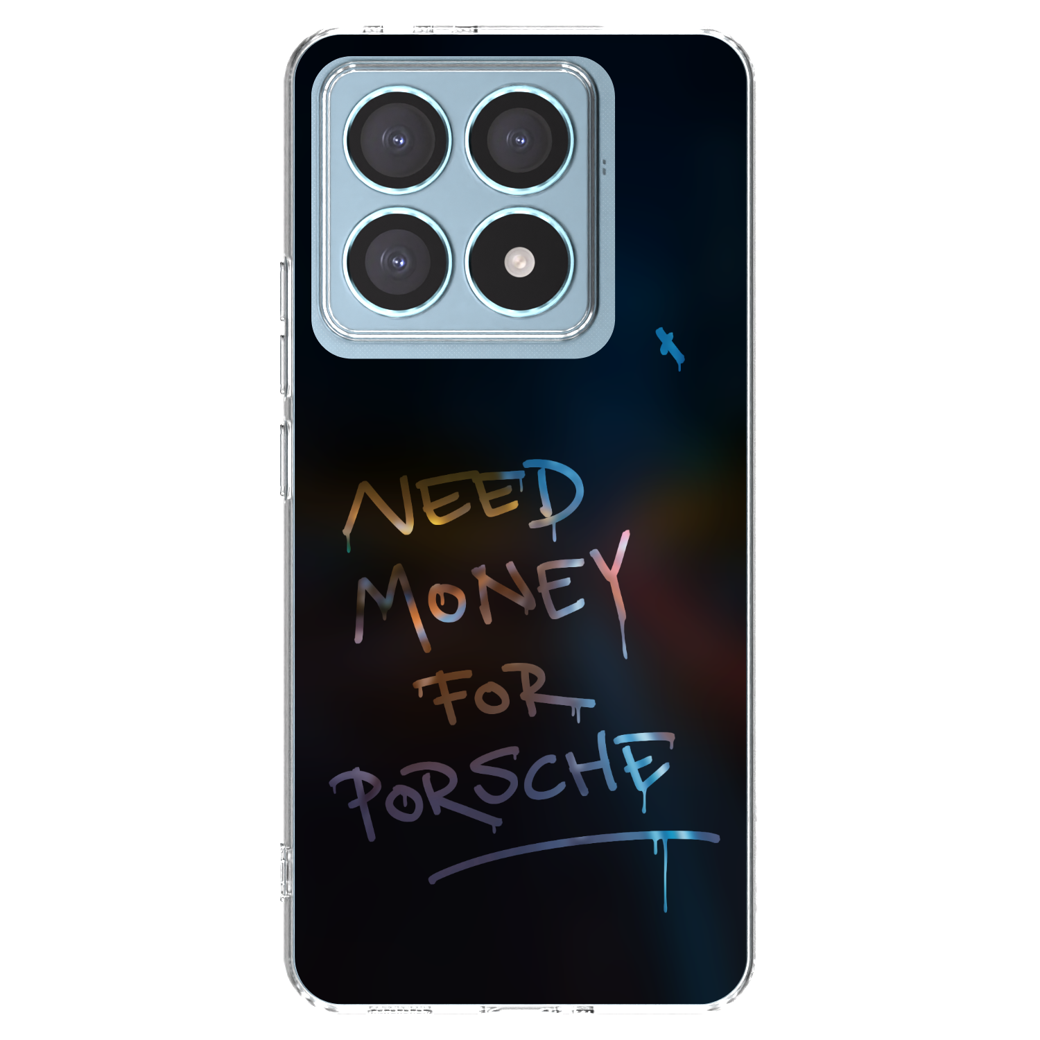 Picasee silikonový průhledný obal pro Xiaomi 14T Pro - Neon Nights