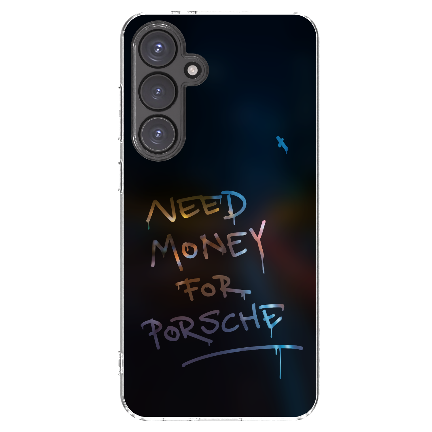 Picasee silikonový průhledný obal pro Samsung Galaxy S24 FE S721B - Neon Nights