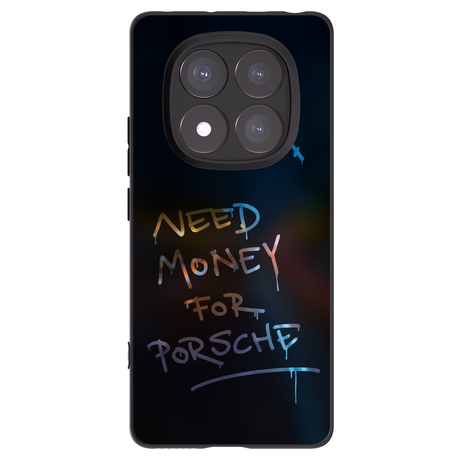 Picasee silikonový černý obal pro Xiaomi Redmi Note 14 Pro 5G - Neon Nights