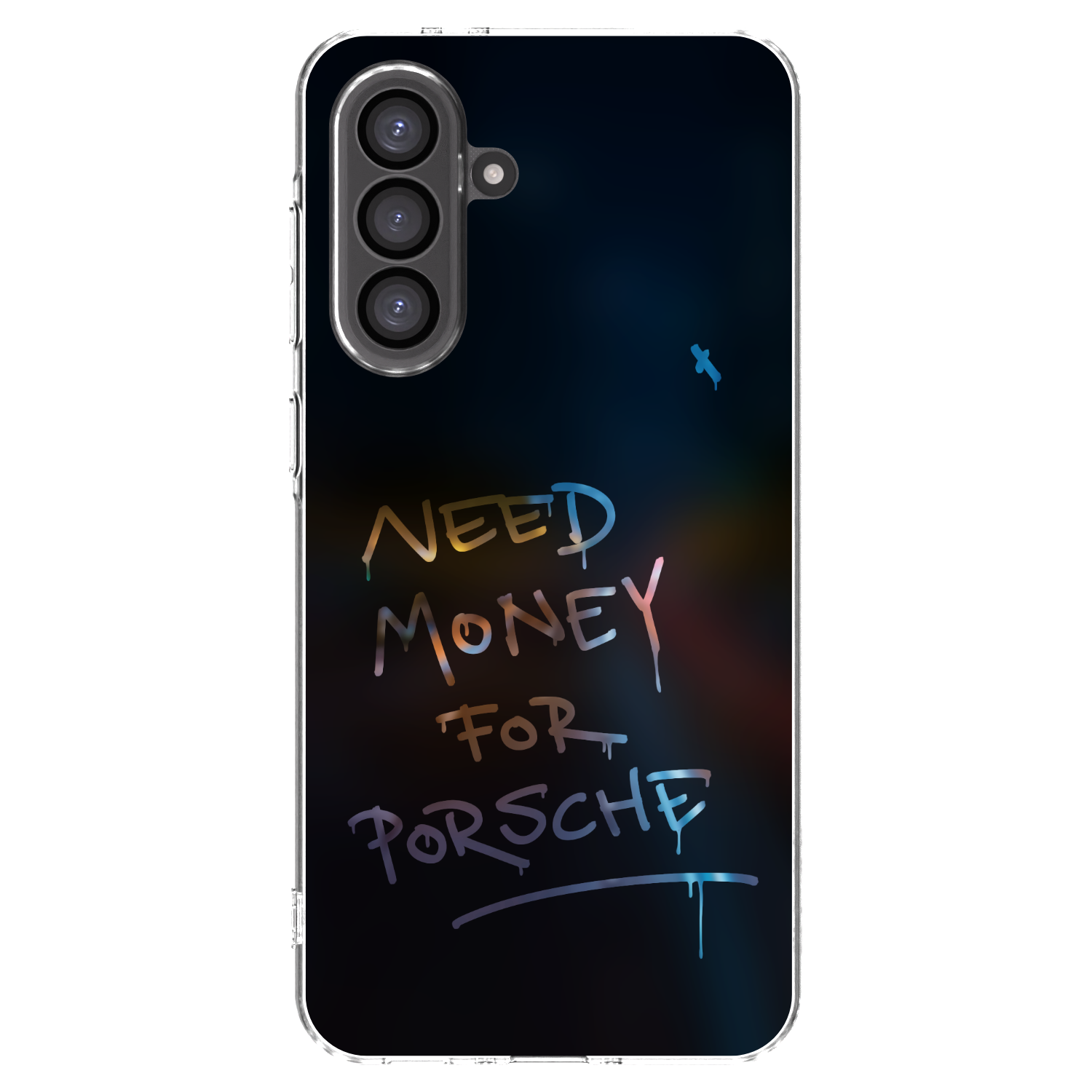 Picasee silikonový průhledný obal pro Samsung Galaxy A36 5G - Neon Nights