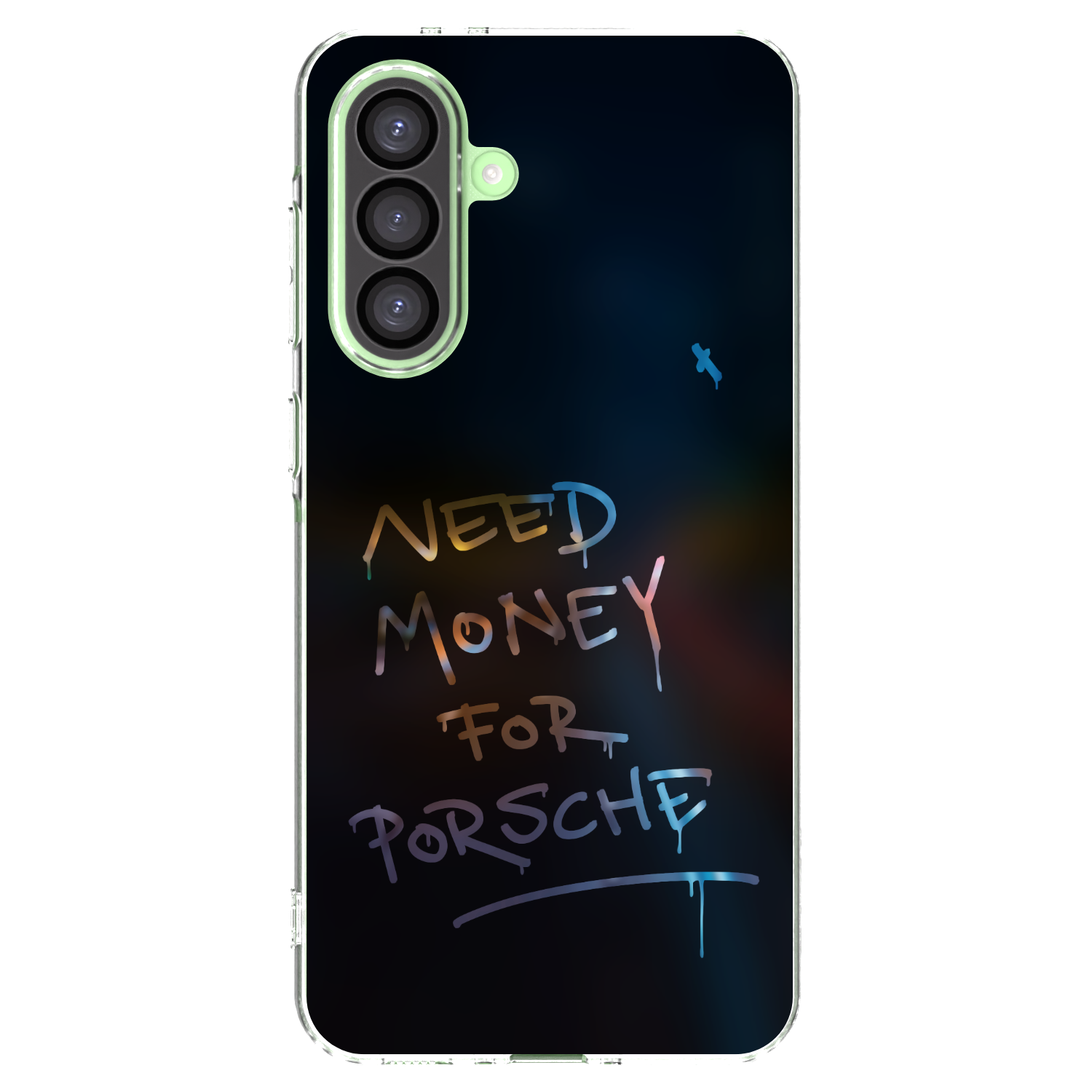 Picasee silikonový průhledný obal pro Samsung Galaxy A26 5G A266B - Neon Nights