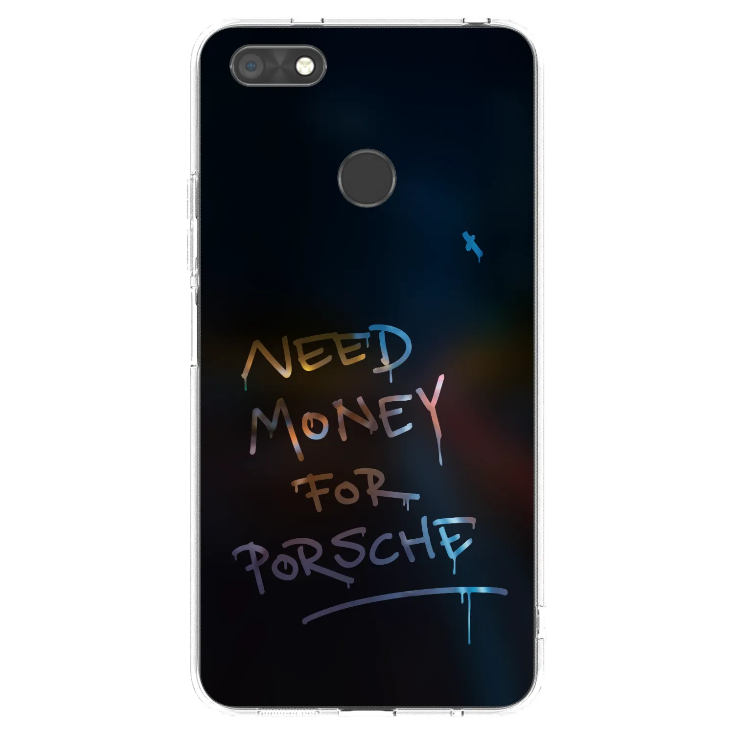Picasee silikonový průhledný obal pro Huawei P9 Lite Mini - Neon Nights