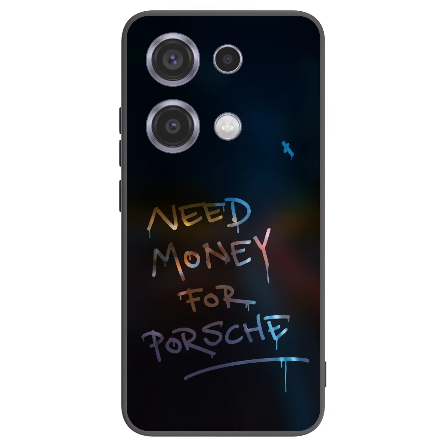 Picasee silikonový černý obal pro Xiaomi Redmi Note 14S - Neon Nights