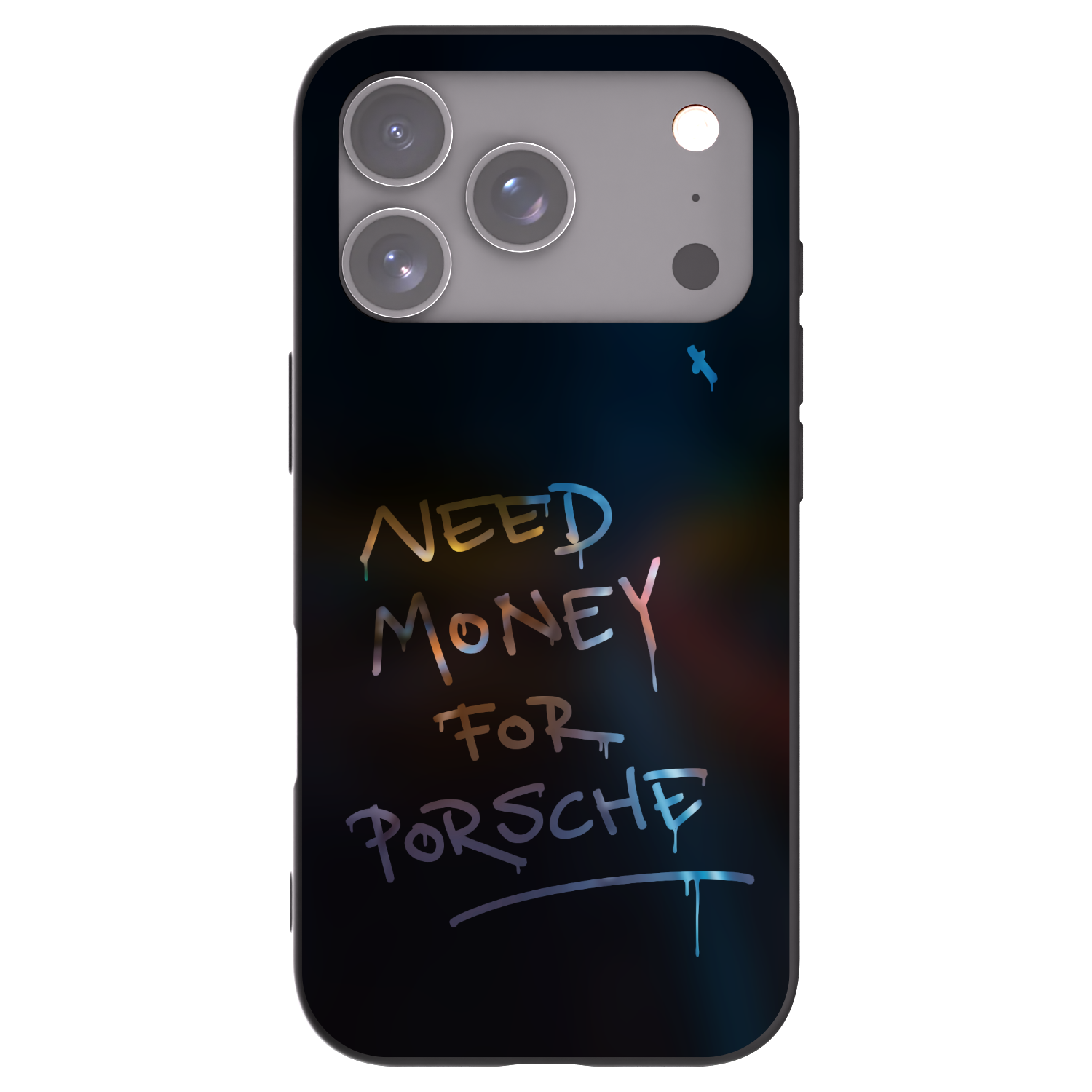 Picasee silikonový černý obal pro Apple iPhone 17 Pro - Neon Nights
