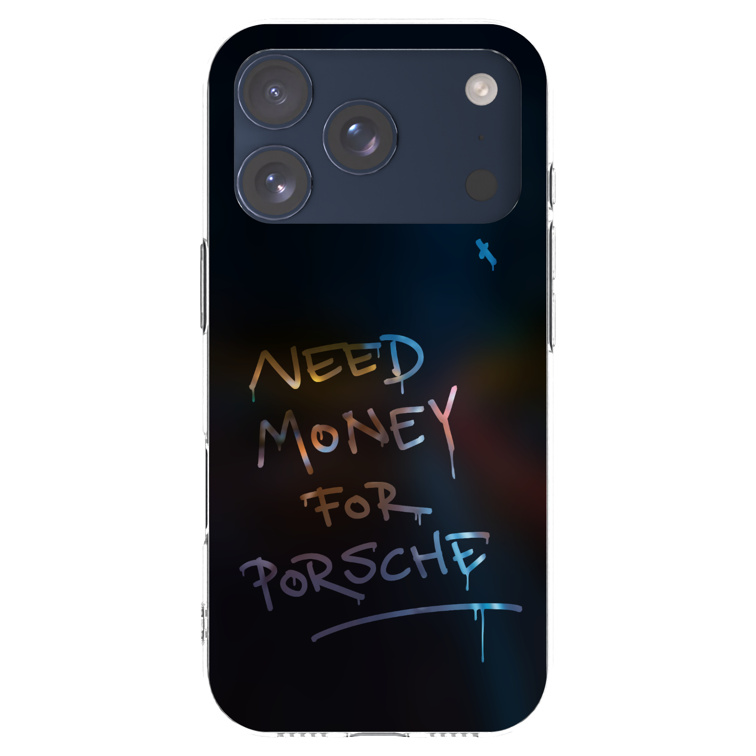 Picasee silikonový průhledný obal pro Apple iPhone 17 Pro - Neon Nights