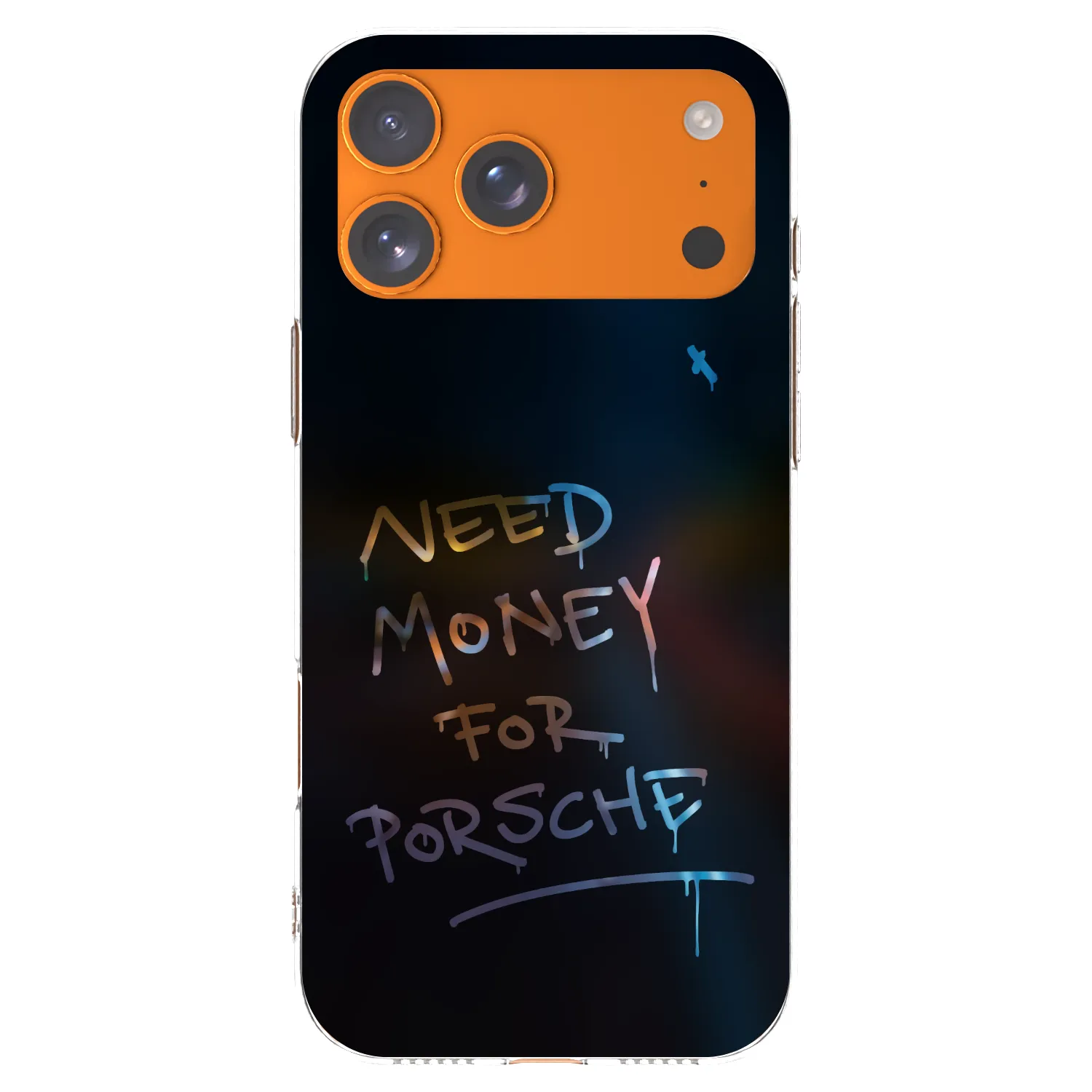 Picasee silikonový průhledný obal pro Apple iPhone 17 Pro Max - Neon Nights