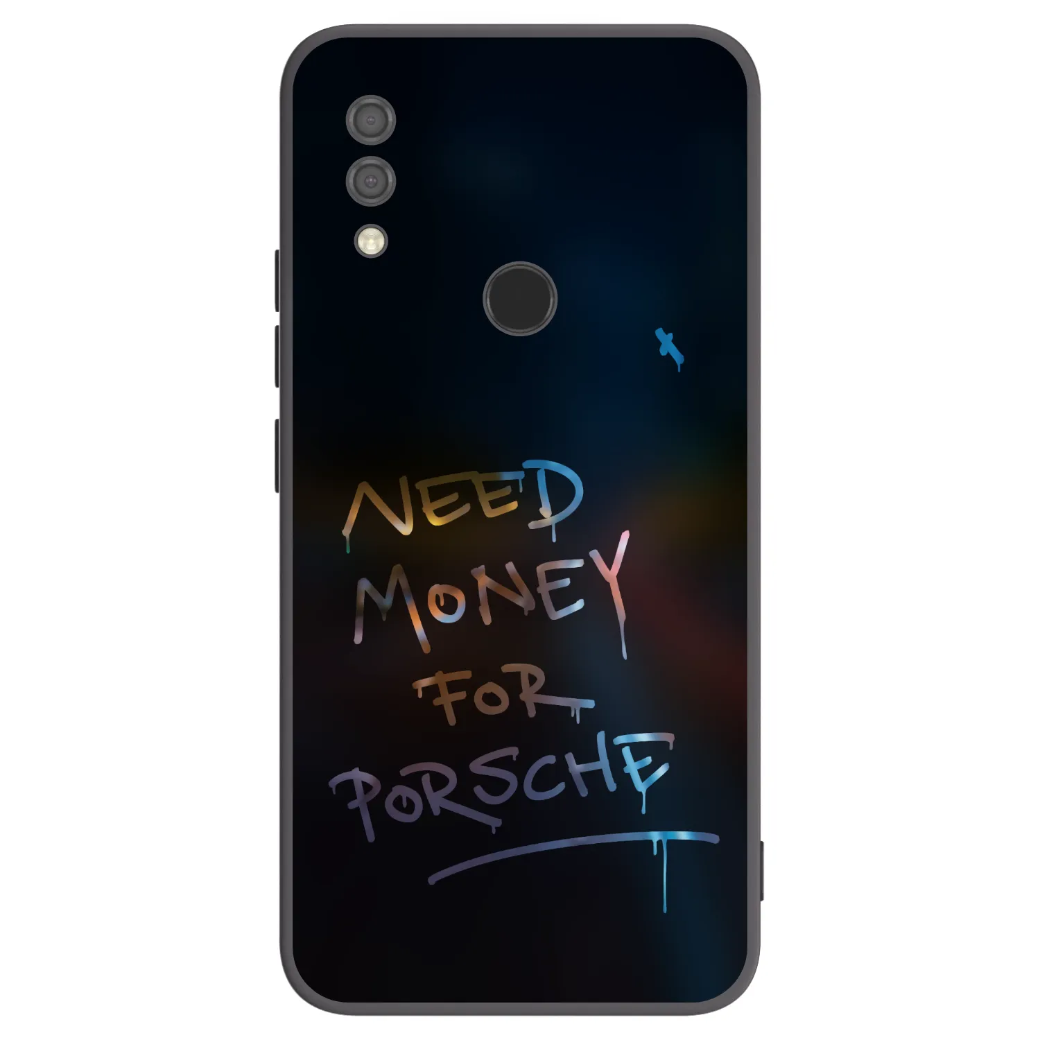 Picasee silikonový černý obal pro Xiaomi Redmi 7 - Neon Nights