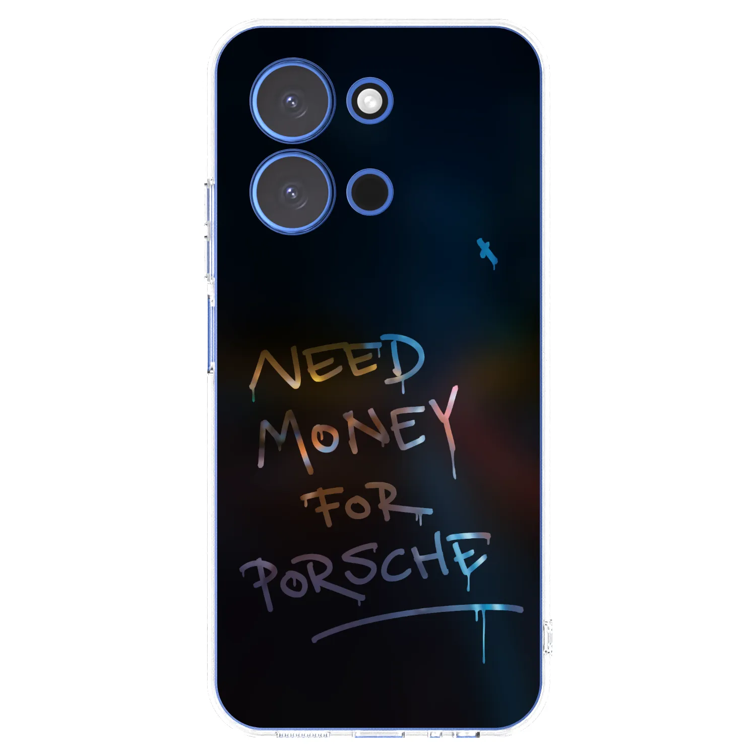 Picasee silikonový průhledný obal pro Xiaomi Redmi 15C 4G - Neon Nights