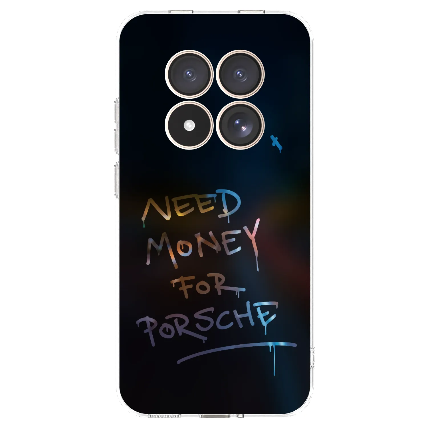 Picasee silikonový průhledný obal pro Xiaomi Redmi Note 15 Pro 4G - Neon Nights