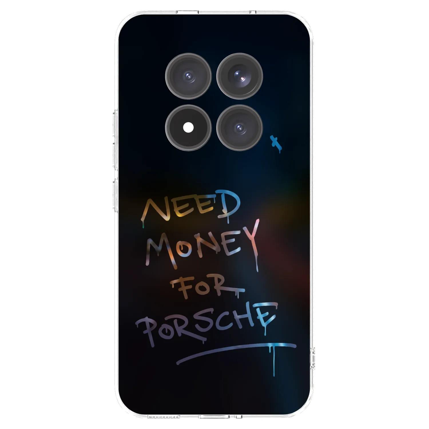 Picasee silikonový průhledný obal pro Xiaomi Redmi Note 15 Pro+ - Neon Nights