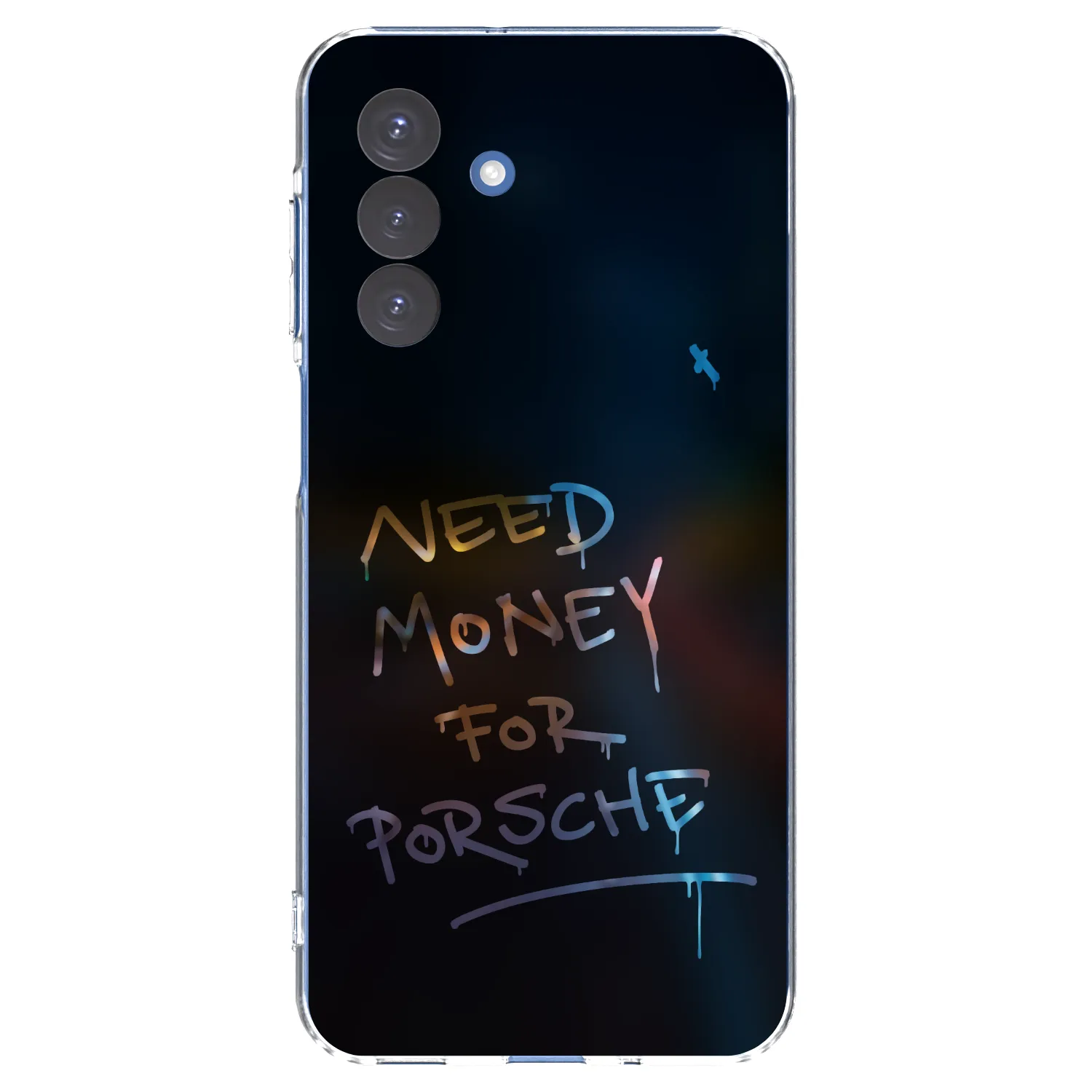 Picasee silikonový průhledný obal pro Samsung Galaxy A17 5G - Neon Nights