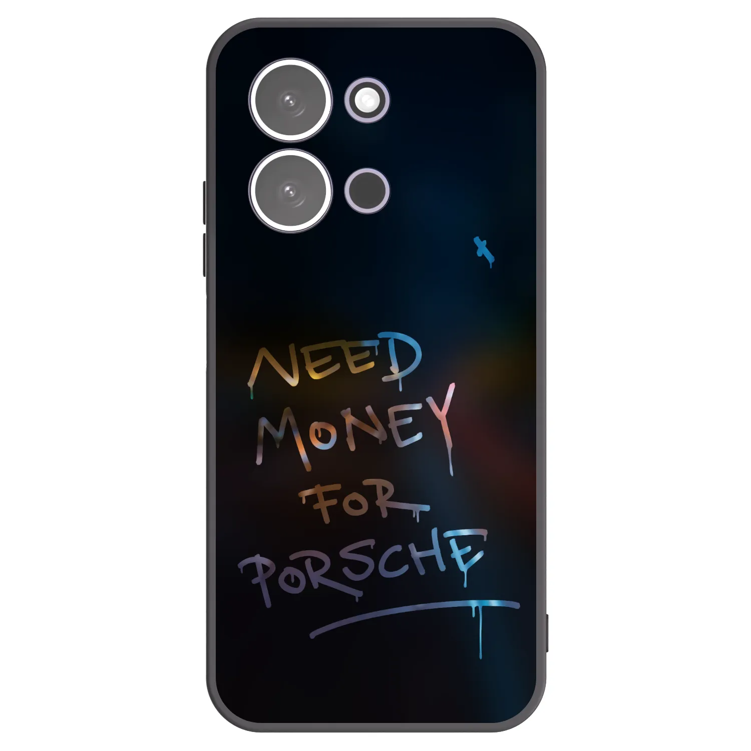 Picasee silikonový černý obal pro Xiaomi Redmi 15C 5G - Neon Nights