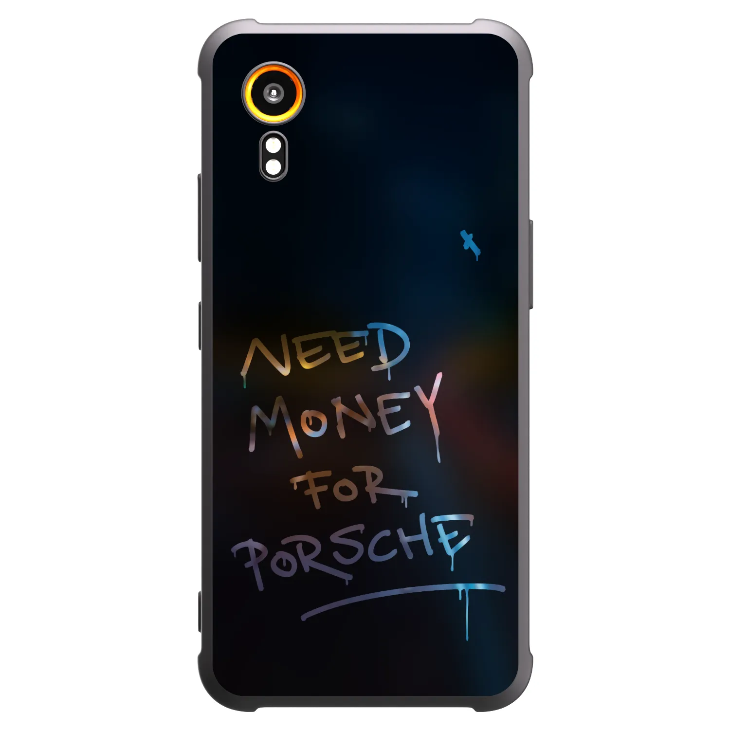Picasee silikonový černý obal pro Samsung Galaxy Xcover 7 - Neon Nights
