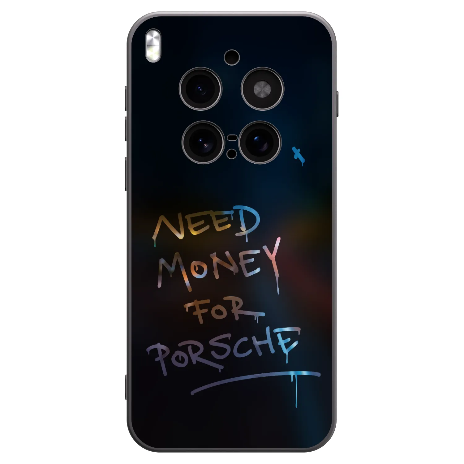 Picasee silikonový černý obal pro Vivo X300 Pro - Neon Nights
