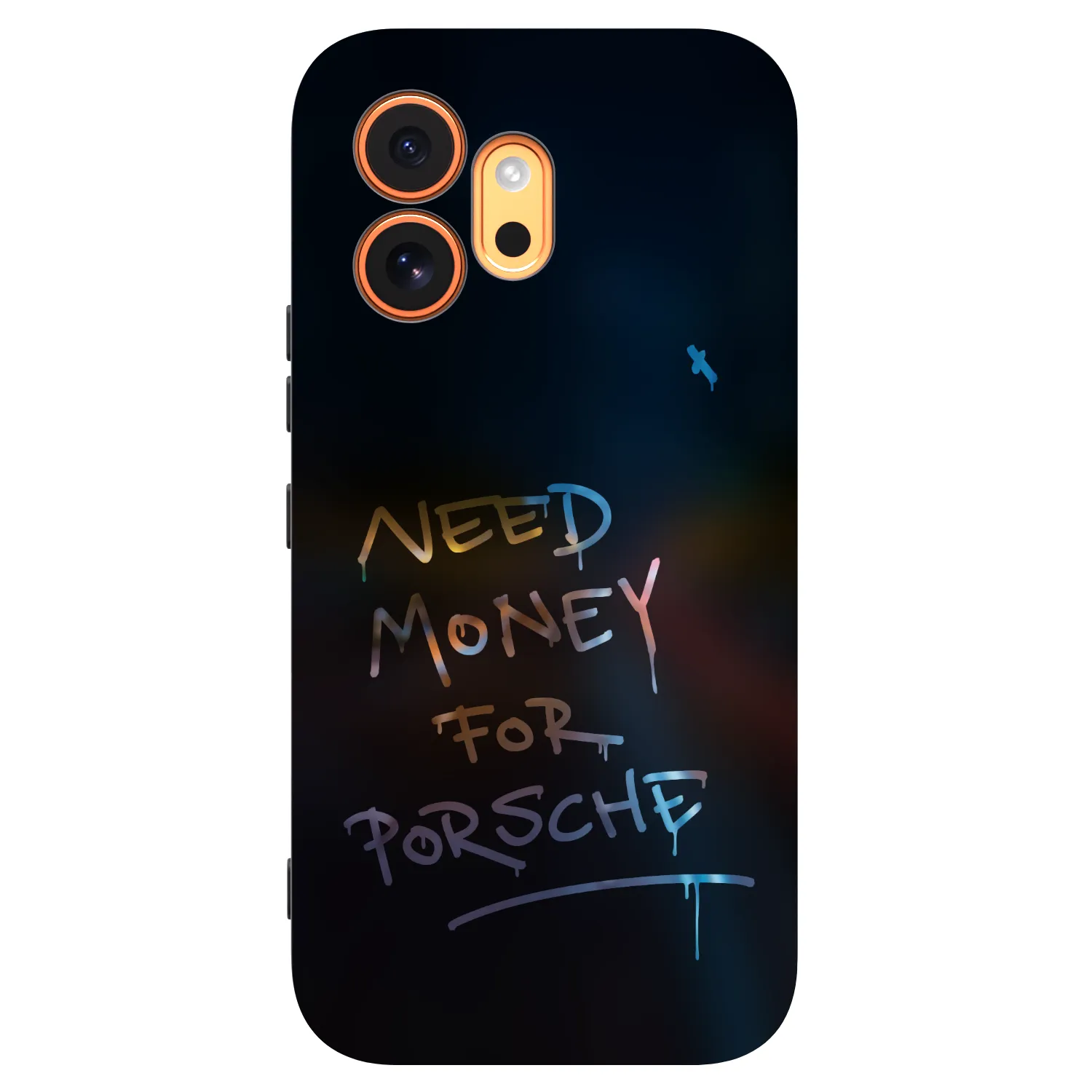 Picasee silikonový černý obal pro Honor 600 - Neon Nights