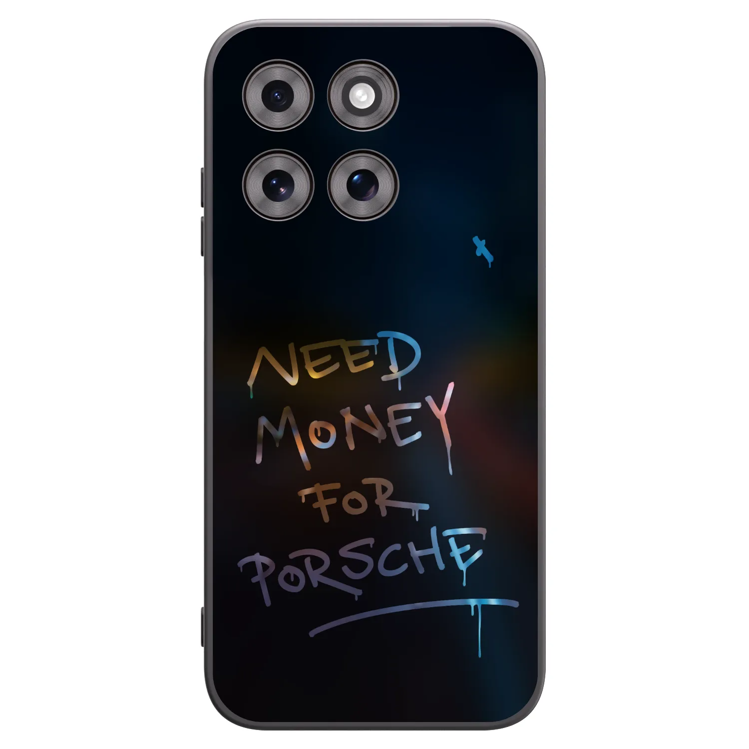 Picasee silikonový černý obal pro Motorola Moto G77 - Neon Nights