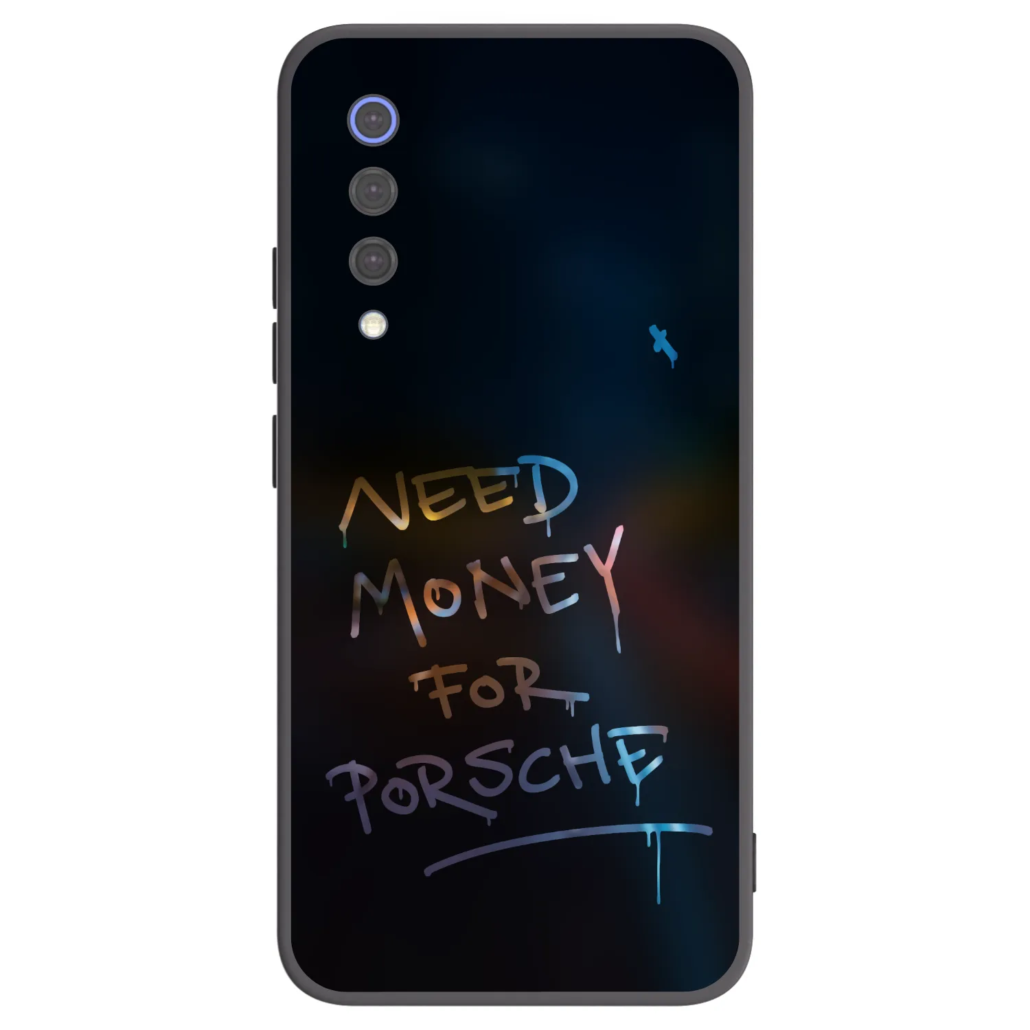 Picasee silikonový černý obal pro Xiaomi Mi 9 SE - Neon Nights