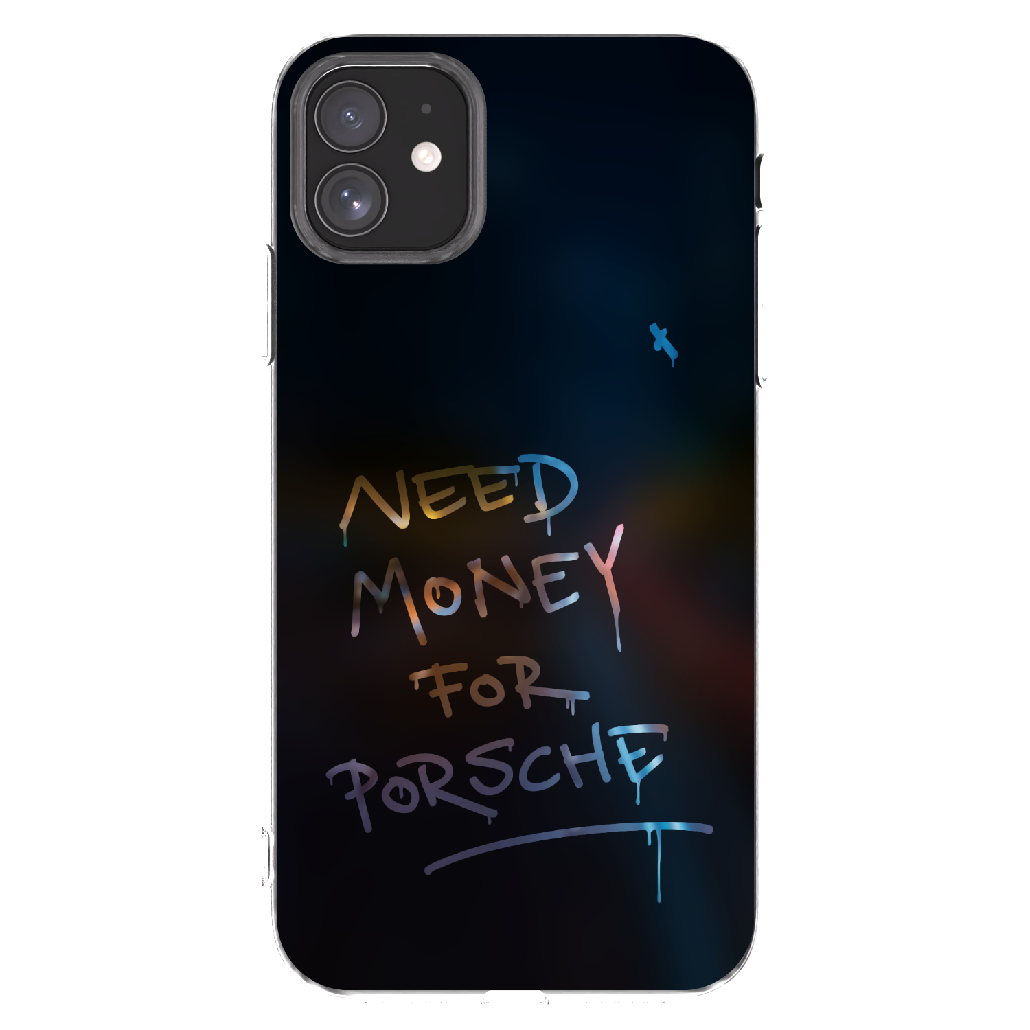Picasee silikonový průhledný obal pro Apple iPhone 11 - Neon Nights