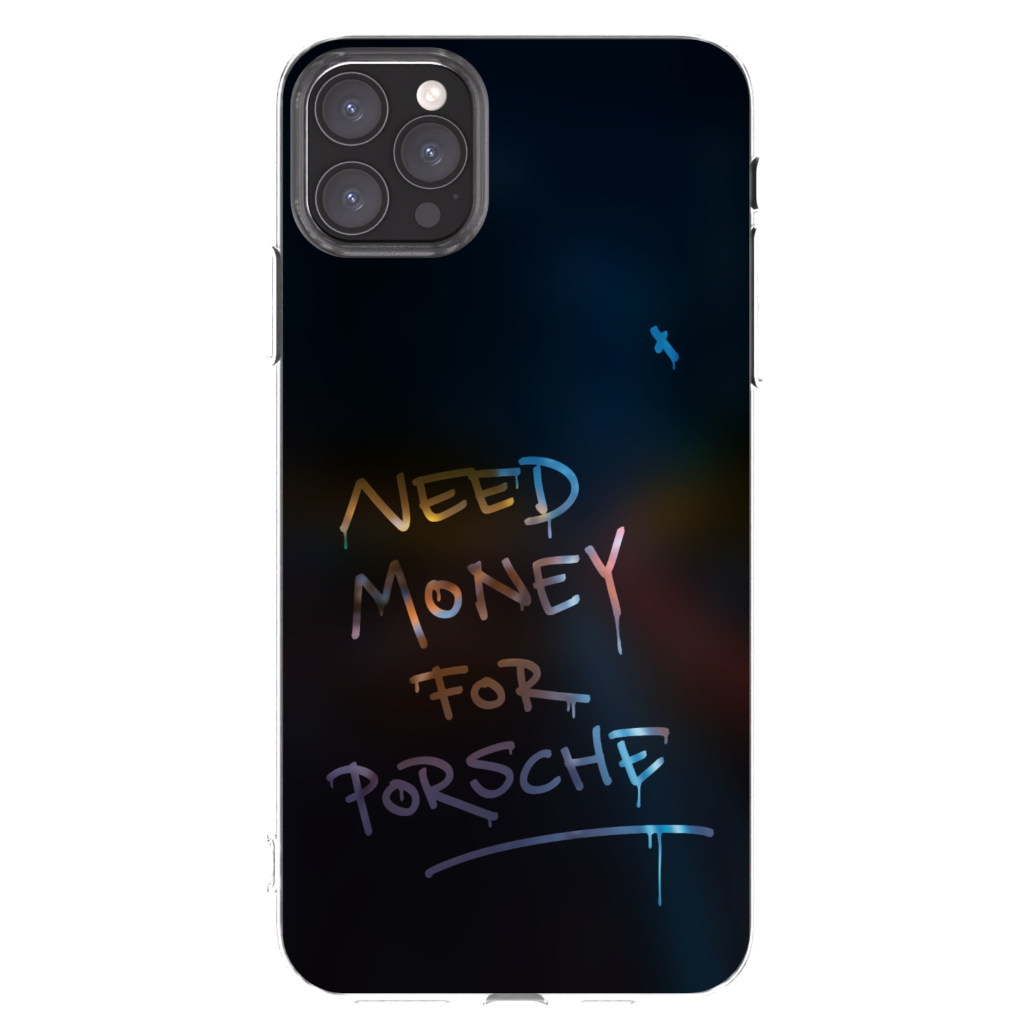 Picasee silikonový průhledný obal pro Apple iPhone 11 Pro Max - Neon Nights
