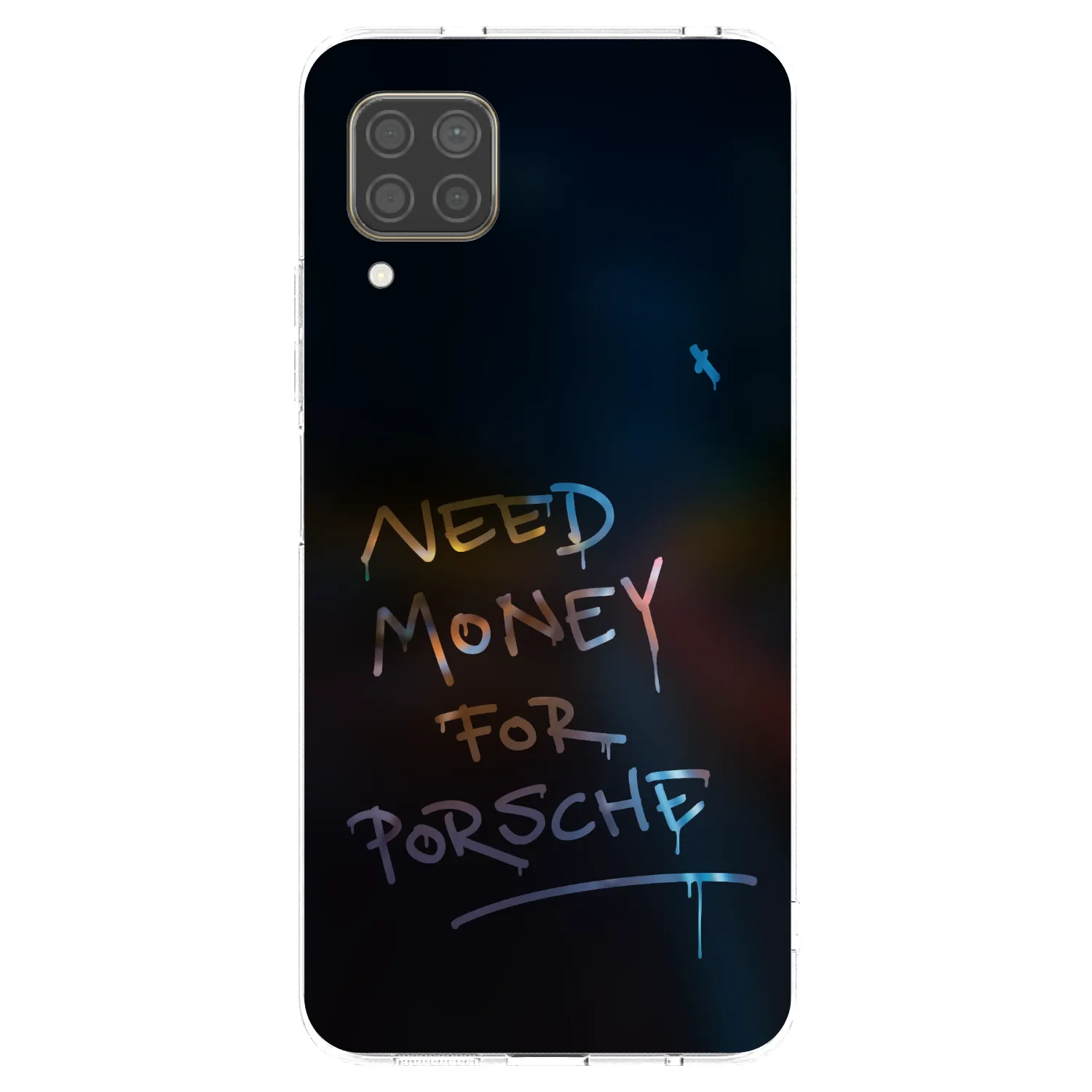 Picasee silikonový průhledný obal pro Huawei P40 Lite - Neon Nights